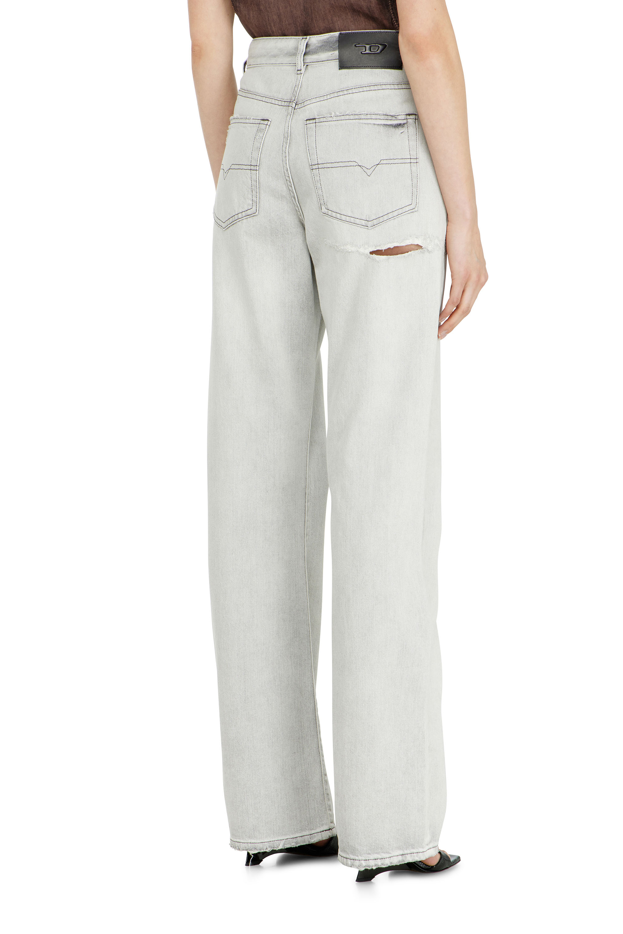 Diesel - Female's Regular Jeans 1971 D-Sent 09P58, ライトグレー - 5
