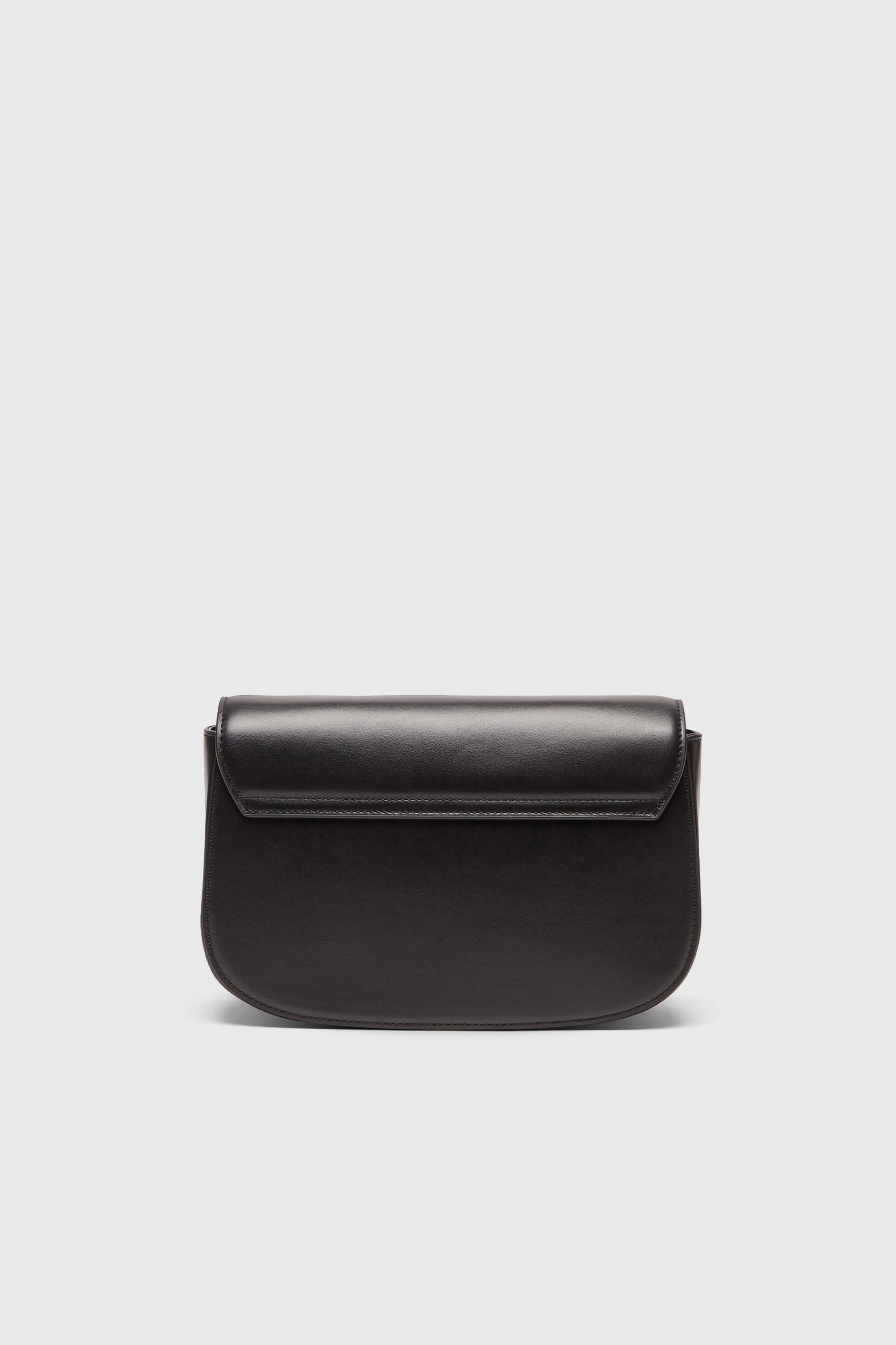 Diesel - 1DR M, Female's カウレザーショルダーバッグM in ブラック - 2