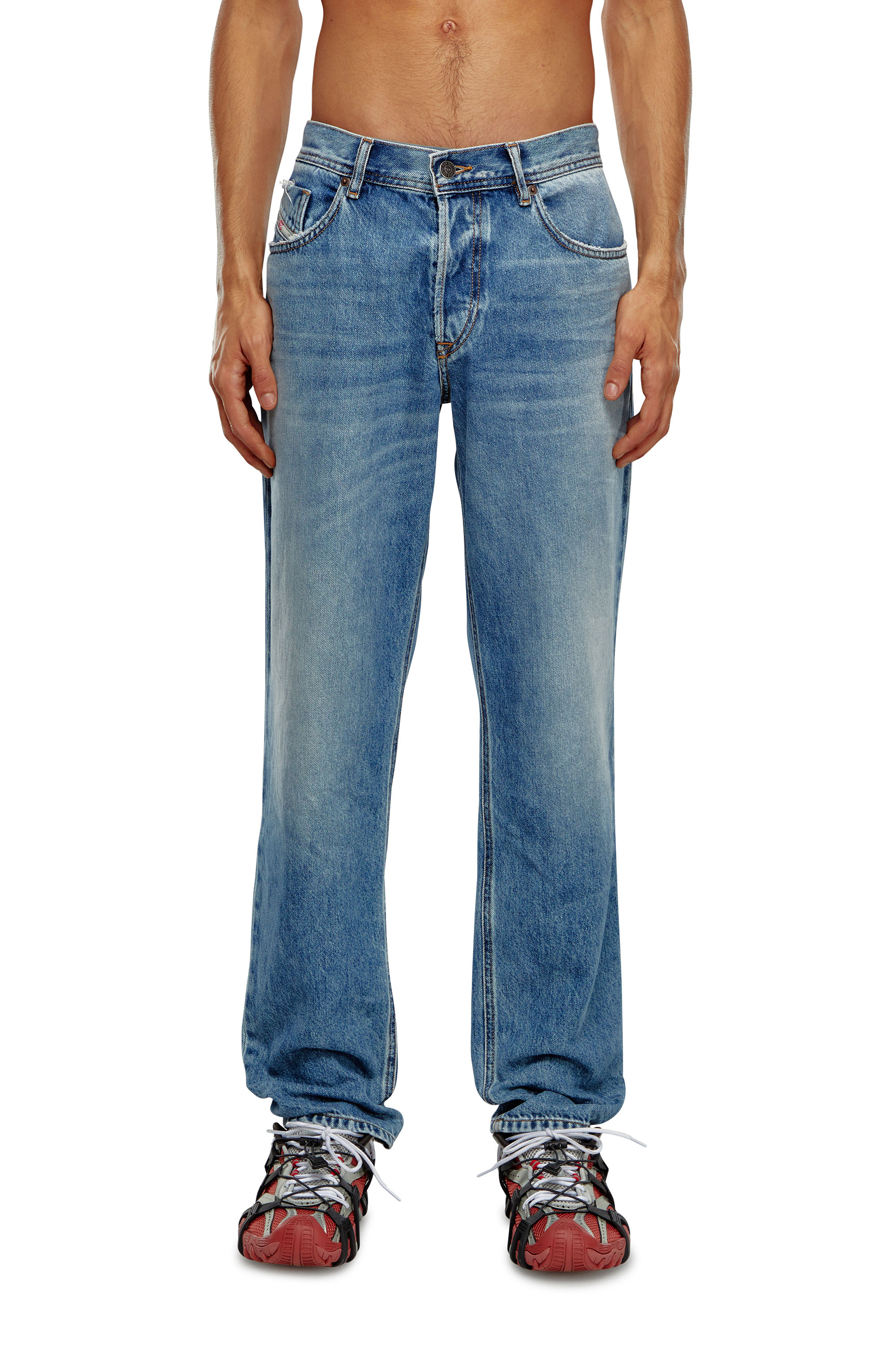 Diesel - Tapered Jeans 2023 D-Finitive 09H95, ミディアムブルー - Image 2