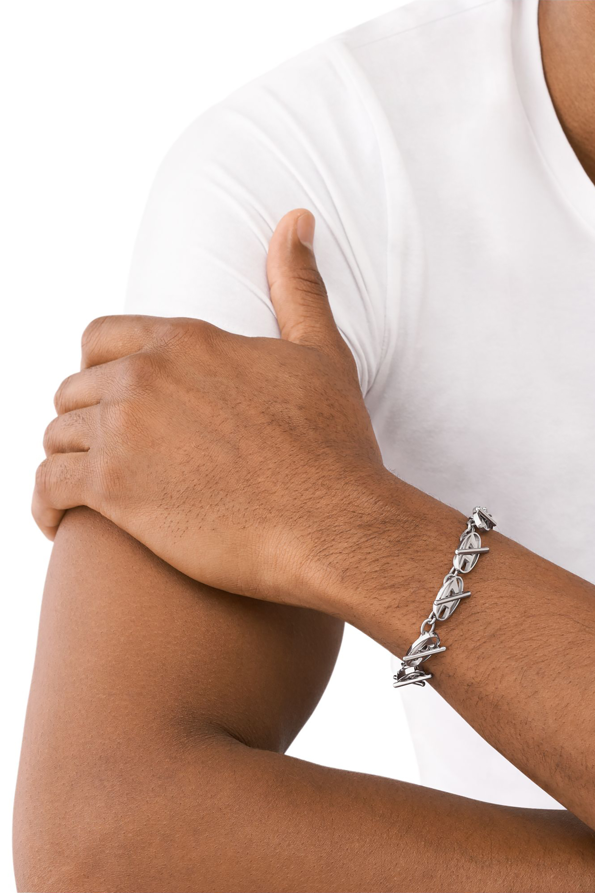 Diesel - DX1436, Unisex's ブレスレット in シルバー - 3