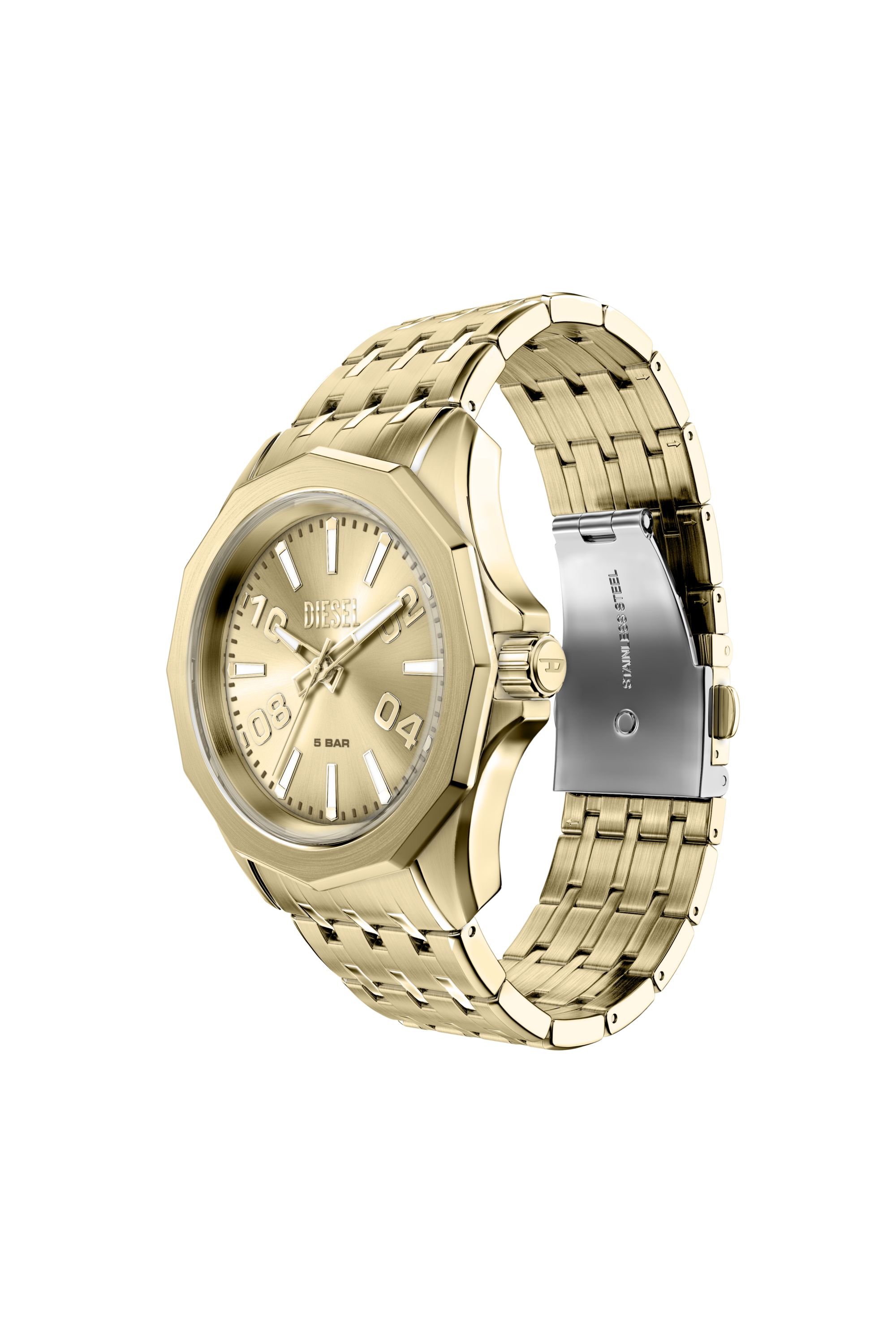 Diesel - DZ2239 WATCH, Male's Stinger gold-tone stainless steel watch in ゴールド - 4