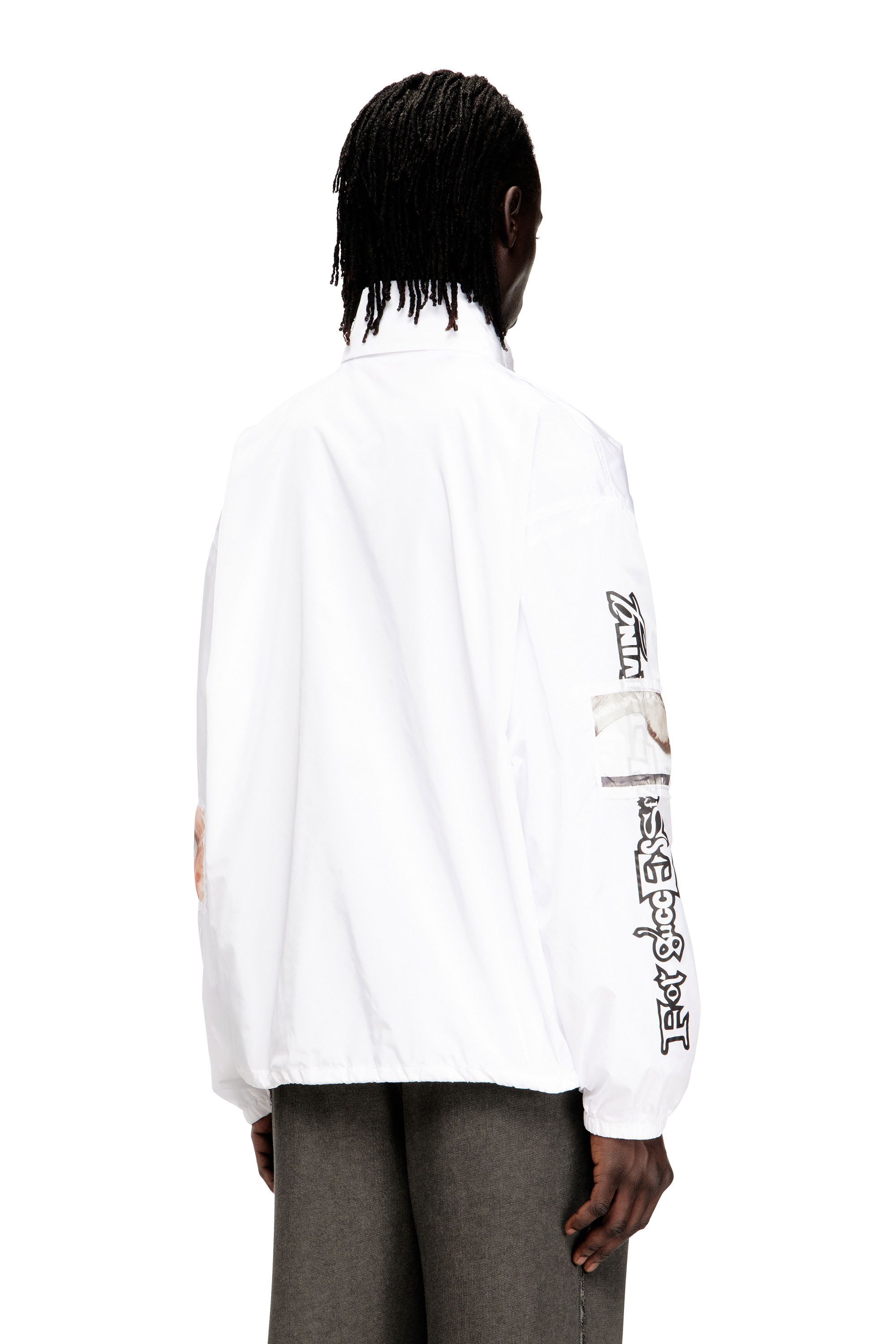 Diesel - J-CLAUS-A-GSBR, Male's ジャケット in ホワイト - 5