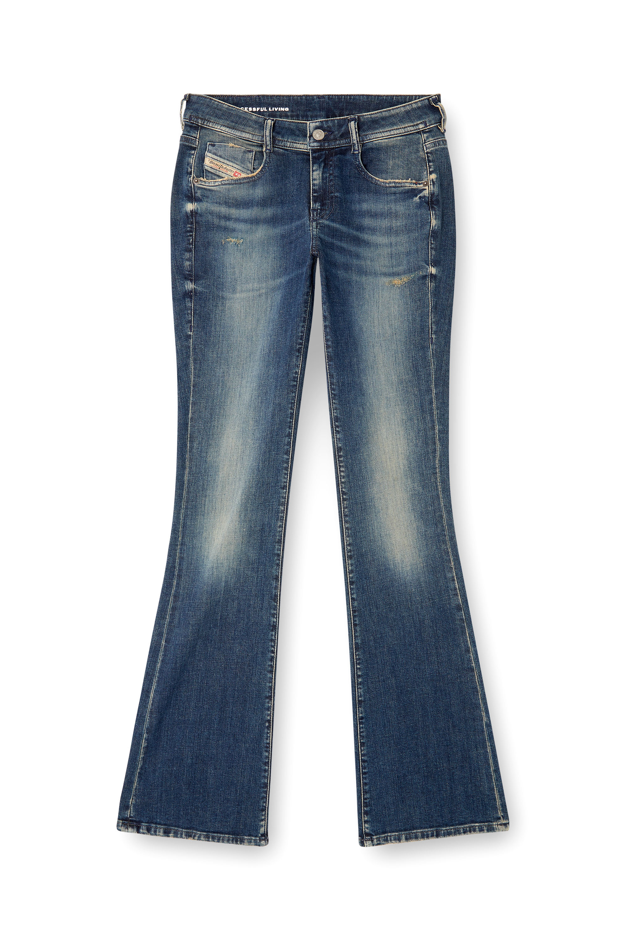 Diesel - Female's Bootcut Jeans 1969 D-Ebbey 09L96, ダークブルー - 2