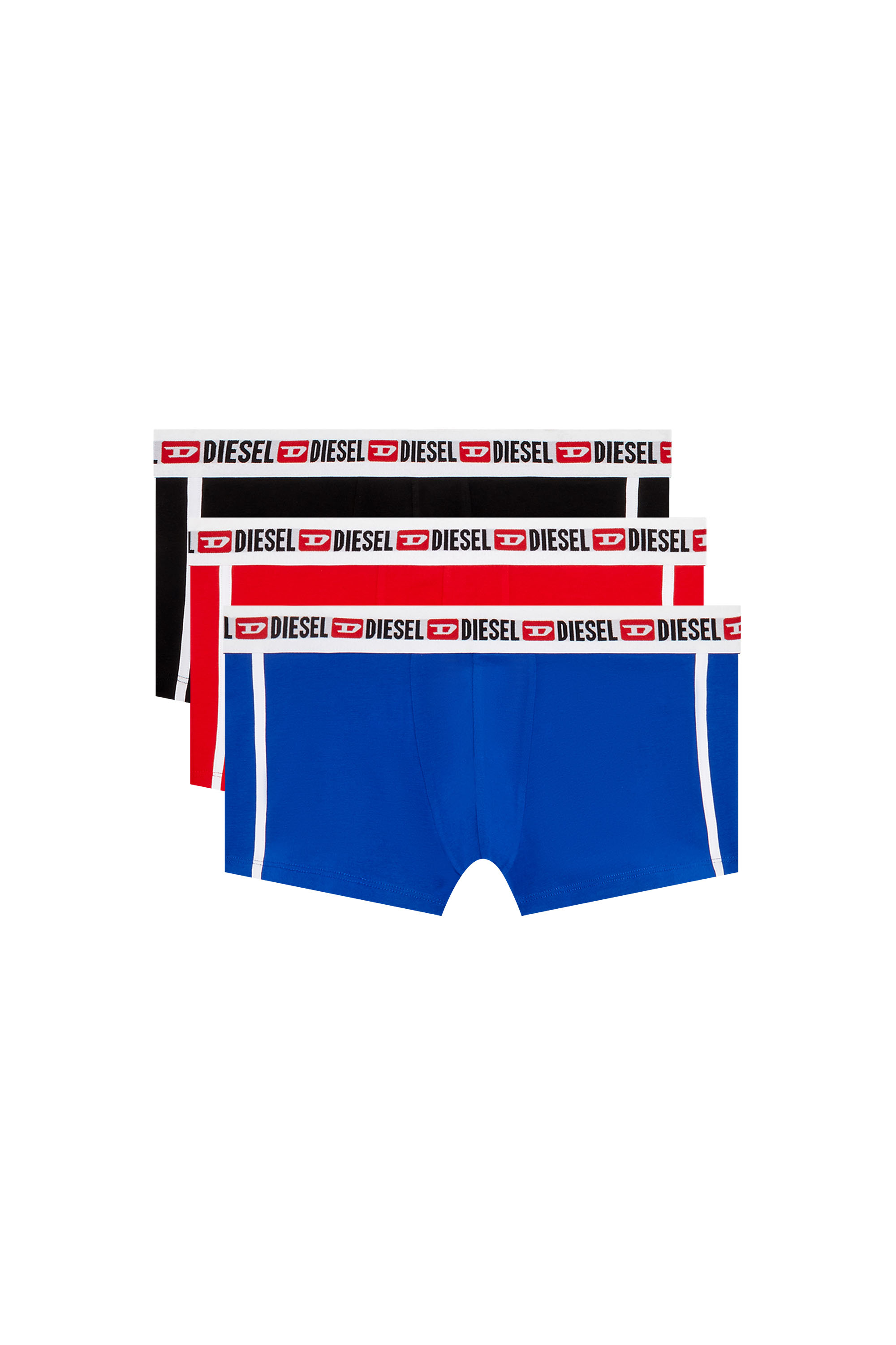 Diesel - 3PACK  BOXERS, Male's 3PACK  BOXERS in ブルー/レッド - 1