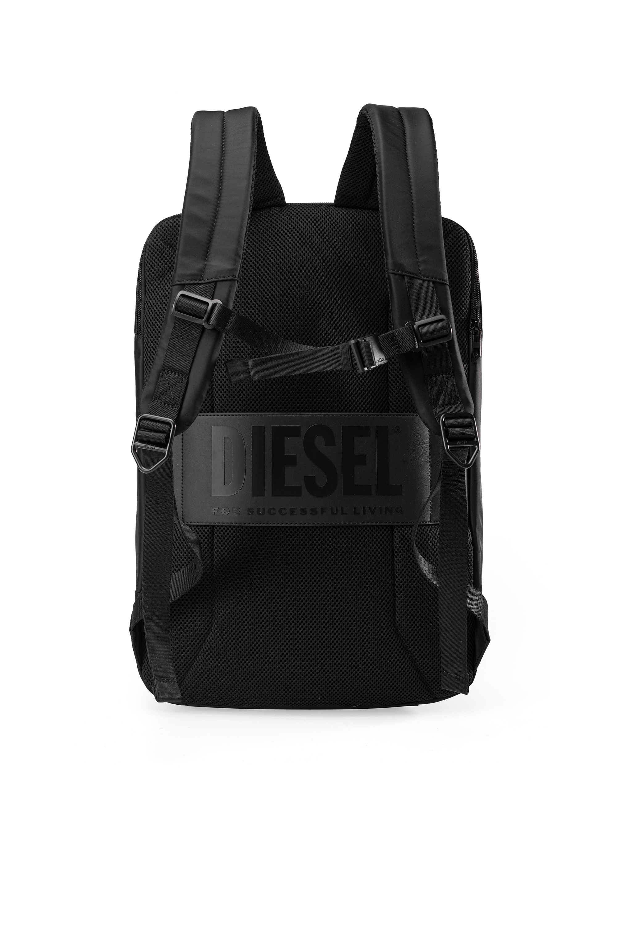 Diesel - DIESEL PC STRONG IMAGE BACKPACK- DSB005, Unisex's Rugged travel backpack in ブラック - 3