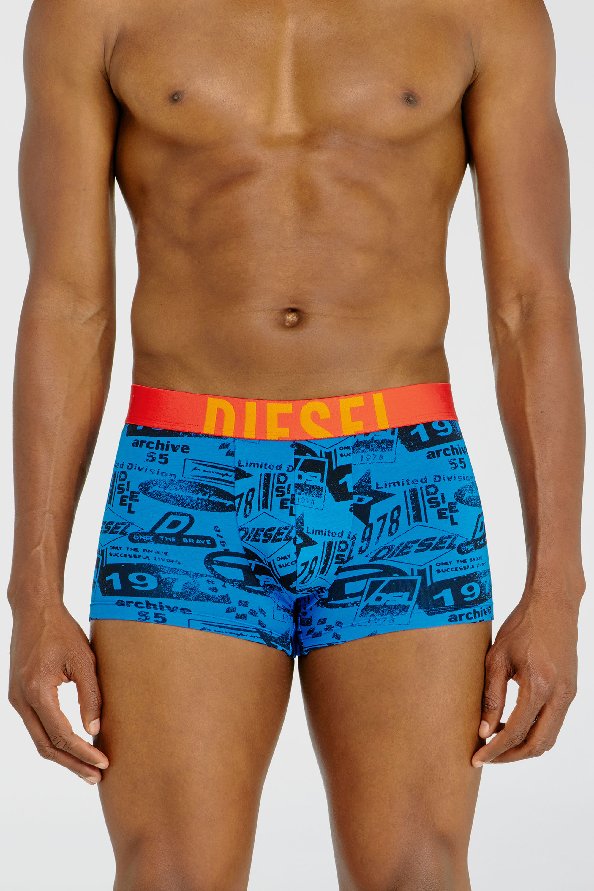 Diesel - DAMIEN-D-POP-3PACK-40, Male's ボクサーパンツ 3枚パック in null - 3