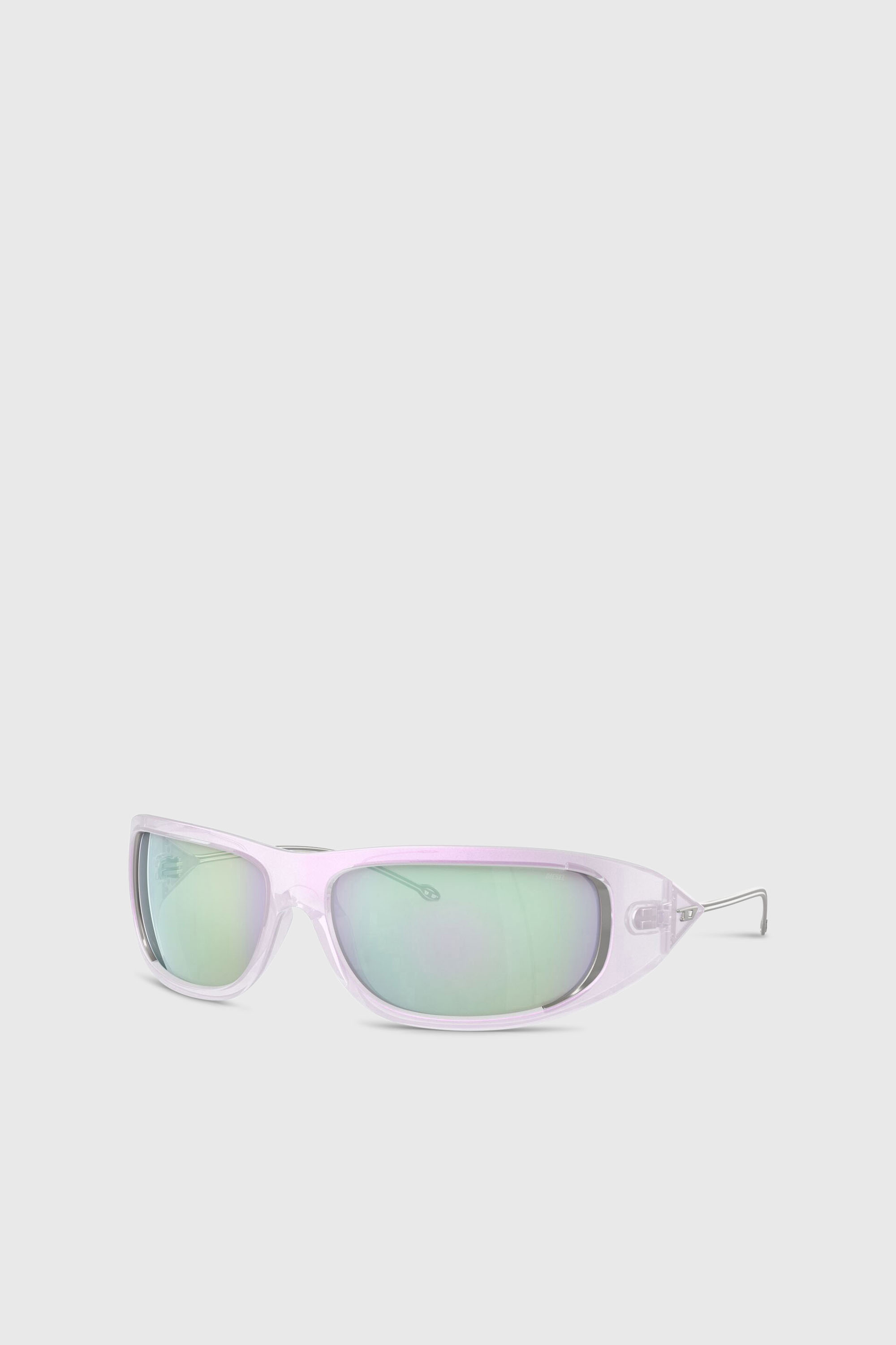 Diesel - 0DL3001 SIZE 61, Unisex's Wraparound style sunglasses in バブル - 1