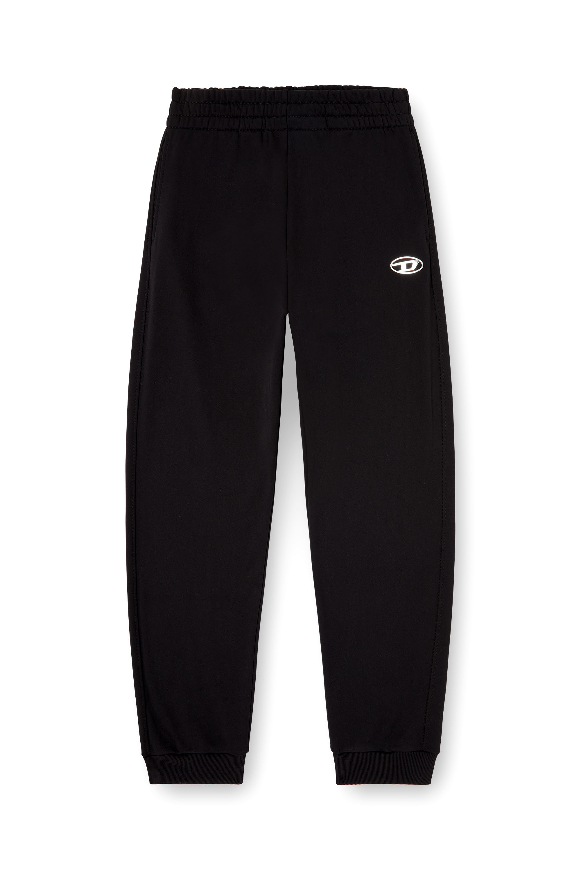 Diesel - P-MARKY-OD, Male's Sweatpants with metal-effect Oval D logo in ブラック - 3