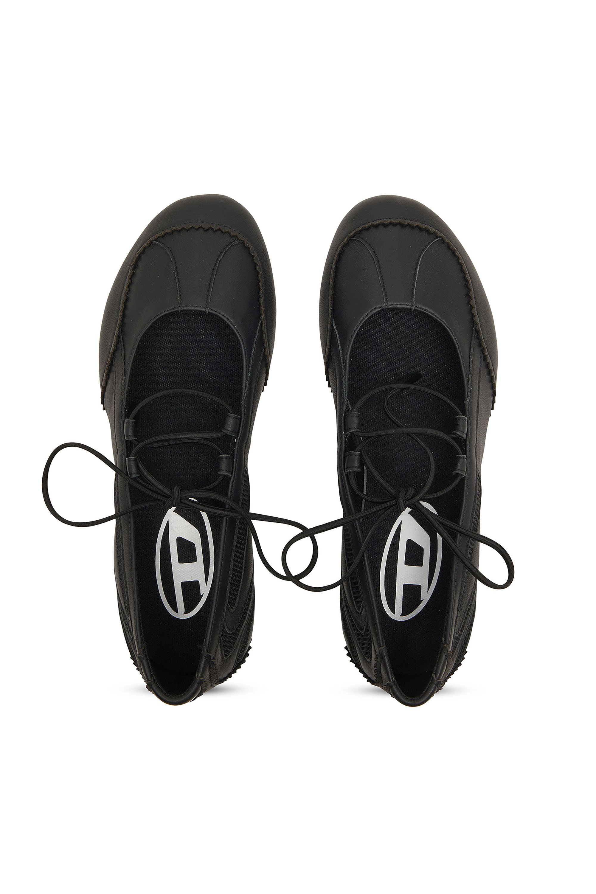 Diesel - D-MILE BALLERINA LACE UP W, Female's レースアップスニーカー in ブラック - 5