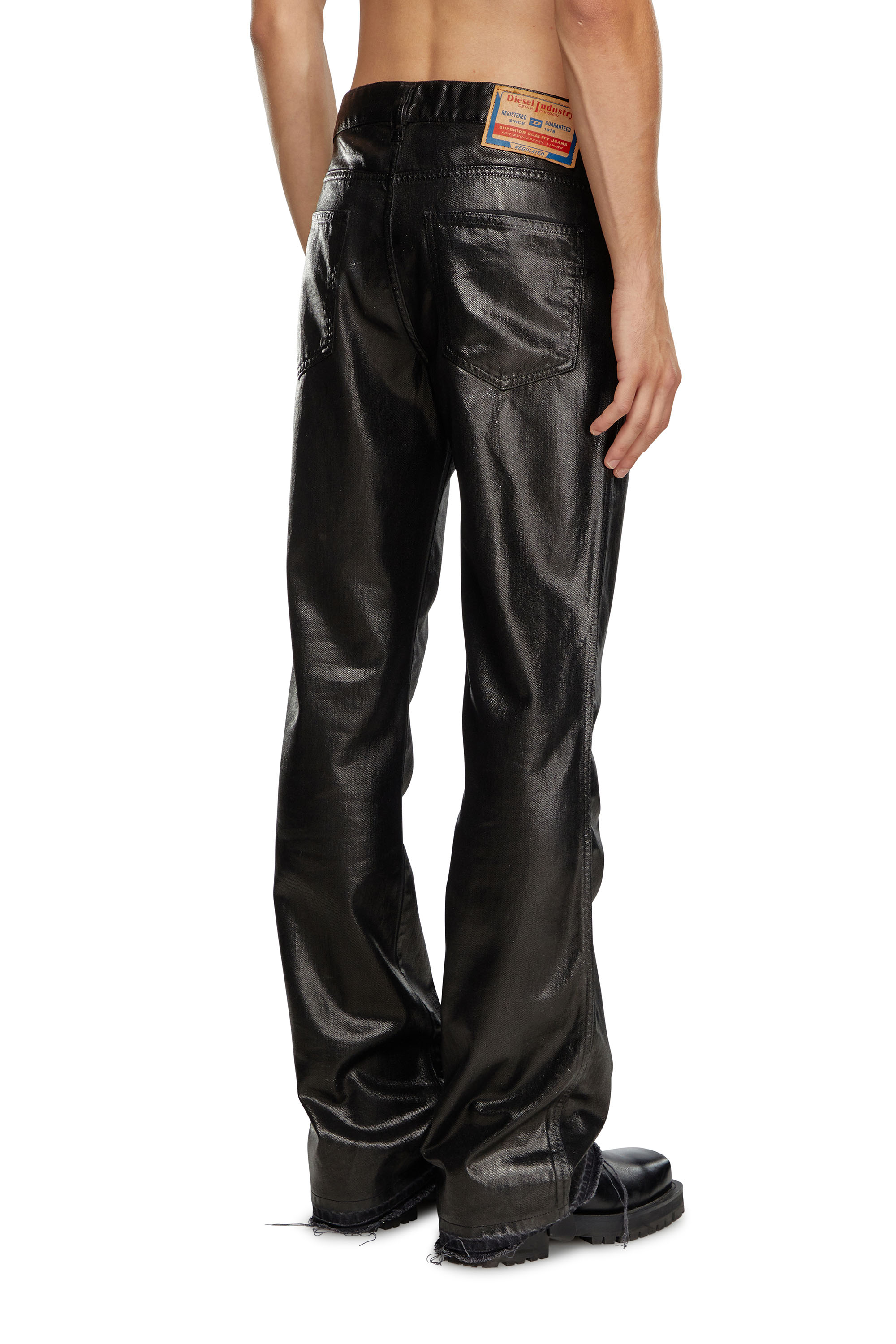 Diesel - Male's Bootcut Jeans 1998 D-Buck 068MR, ブラック/ダークグレー - 5