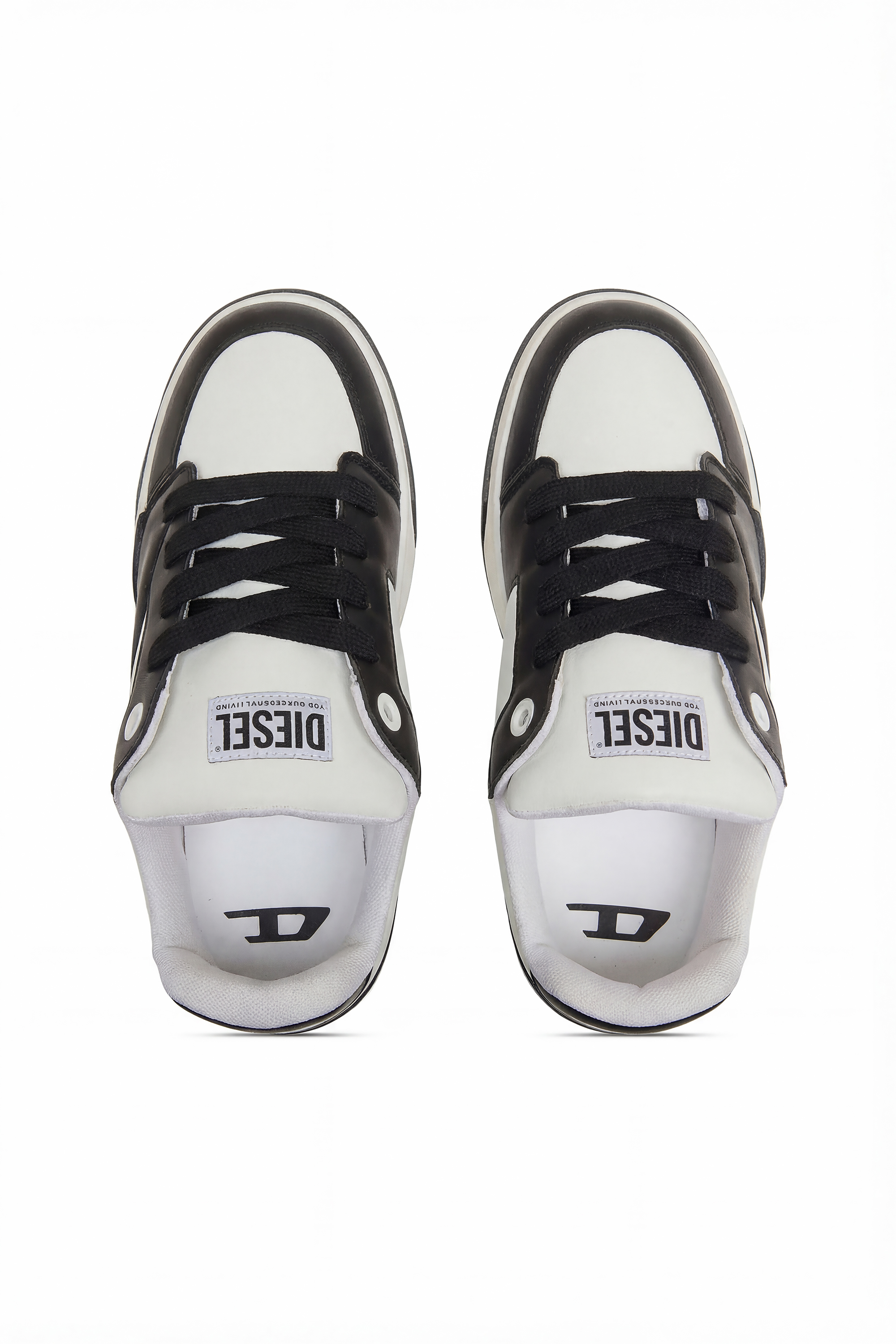 Diesel - S-D-OLLIE LOW W, Female's ローカットスニーカー in ホワイト/ブラック - 5