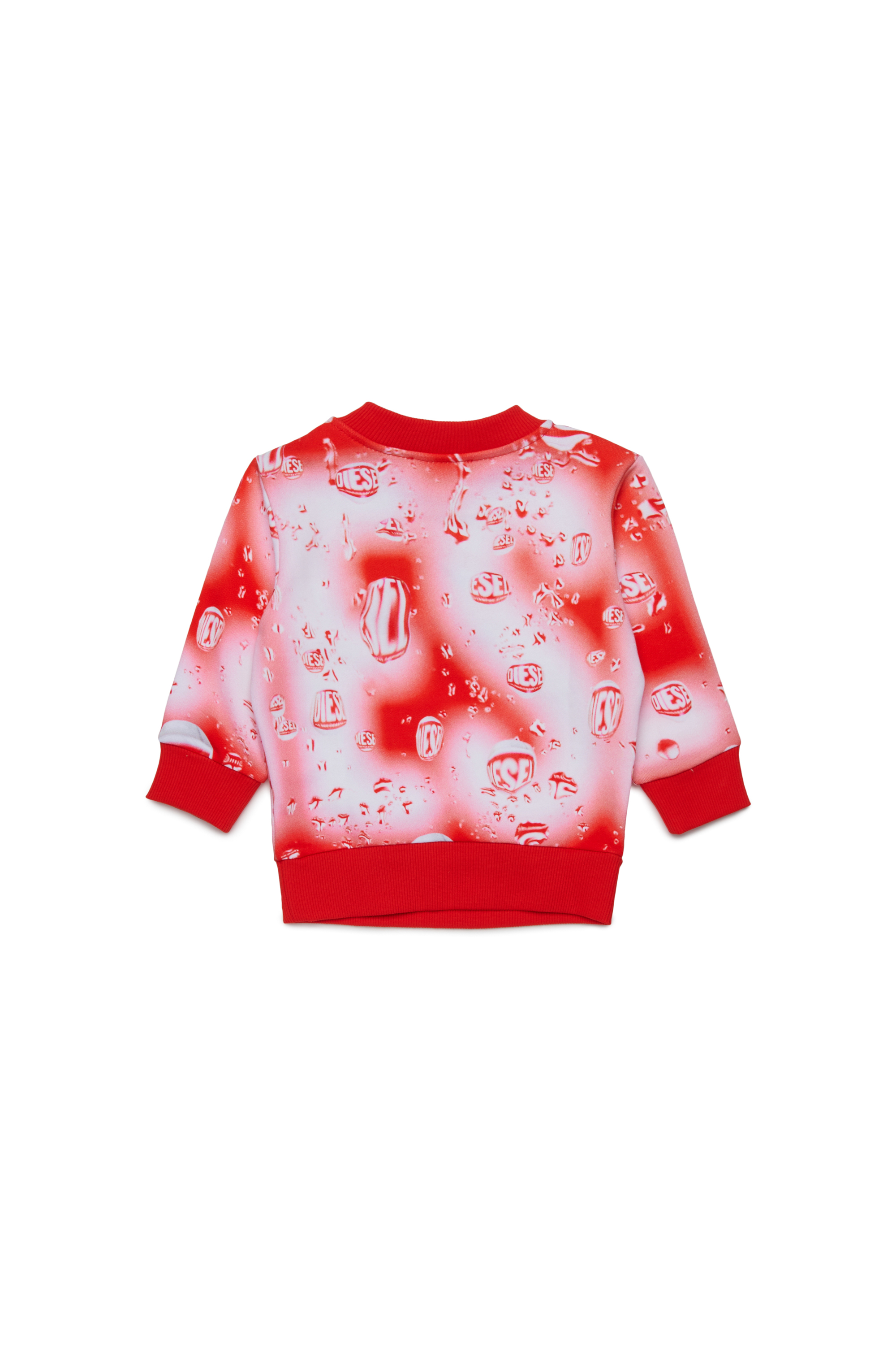 Diesel - SECONB, Unisex's プルオーバースウェット in レッド - 2