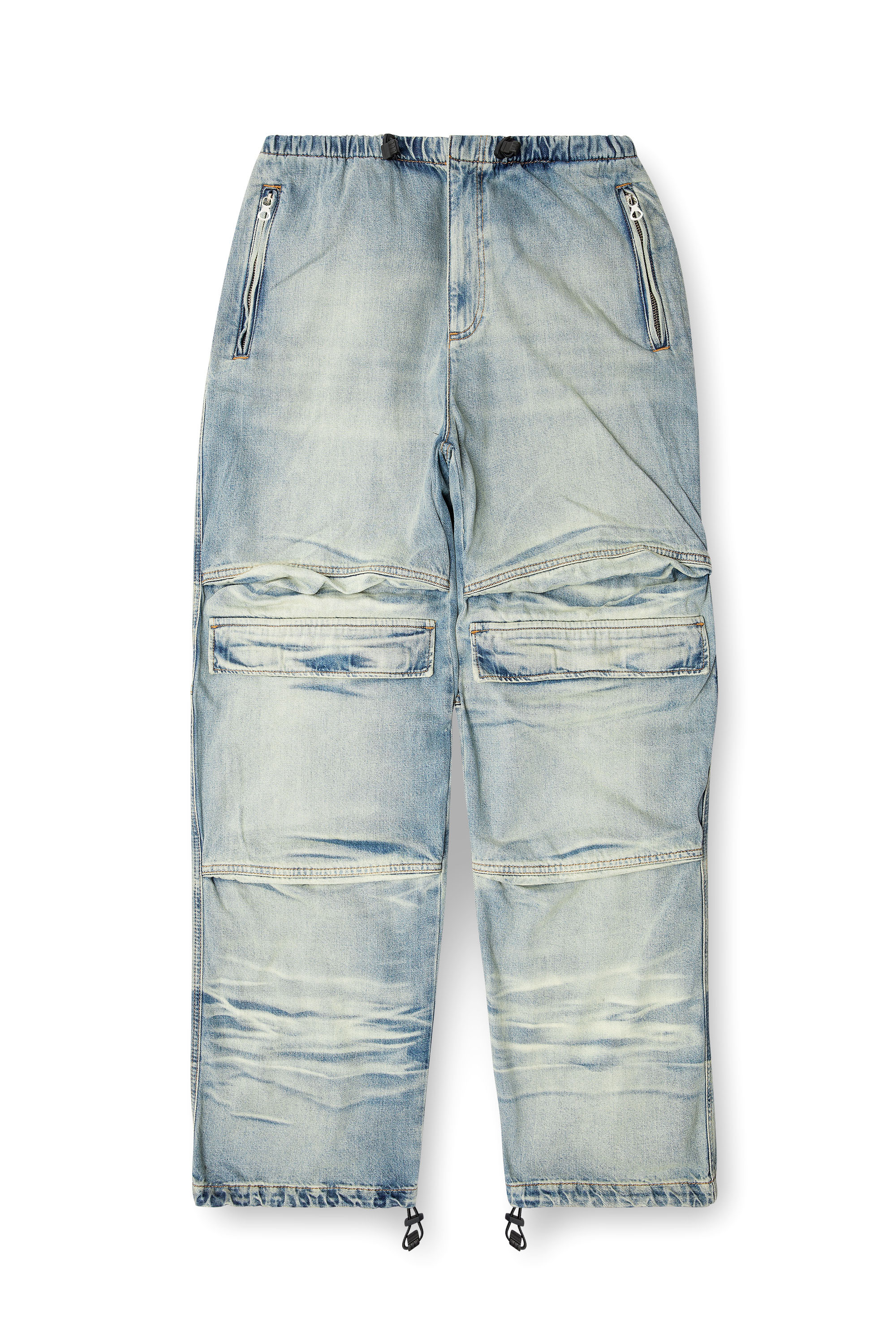 Relaxed Jeans D-Dayetz 0ABDF, ライトブルー Diesel - Unisex's Relaxed Jeans D-Dayetz 0ABDF, ライトブルー - 2