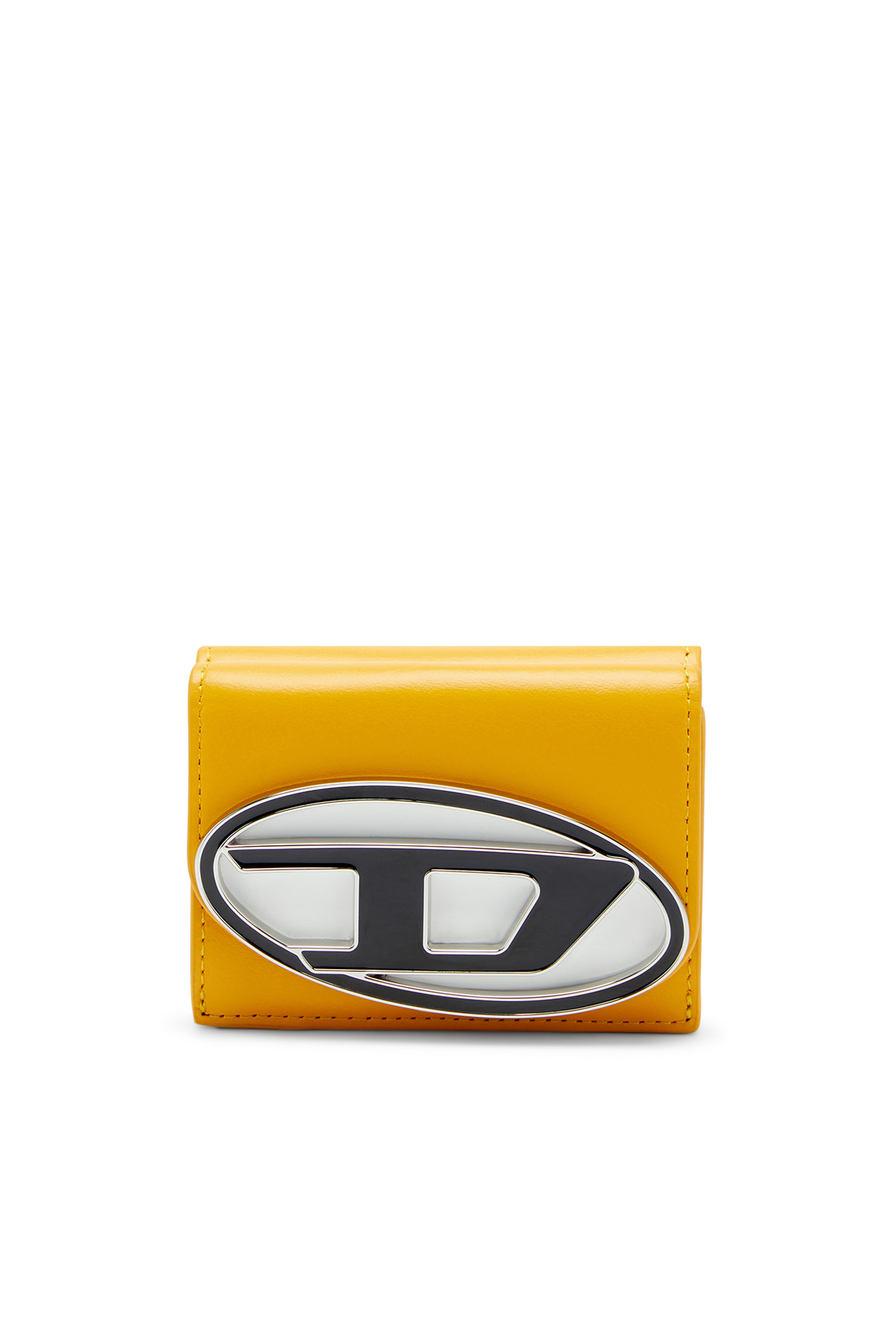 Diesel - 1DR TRI FOLD COIN XS II, Female's 三つ折りウォレット in イエロー - 1