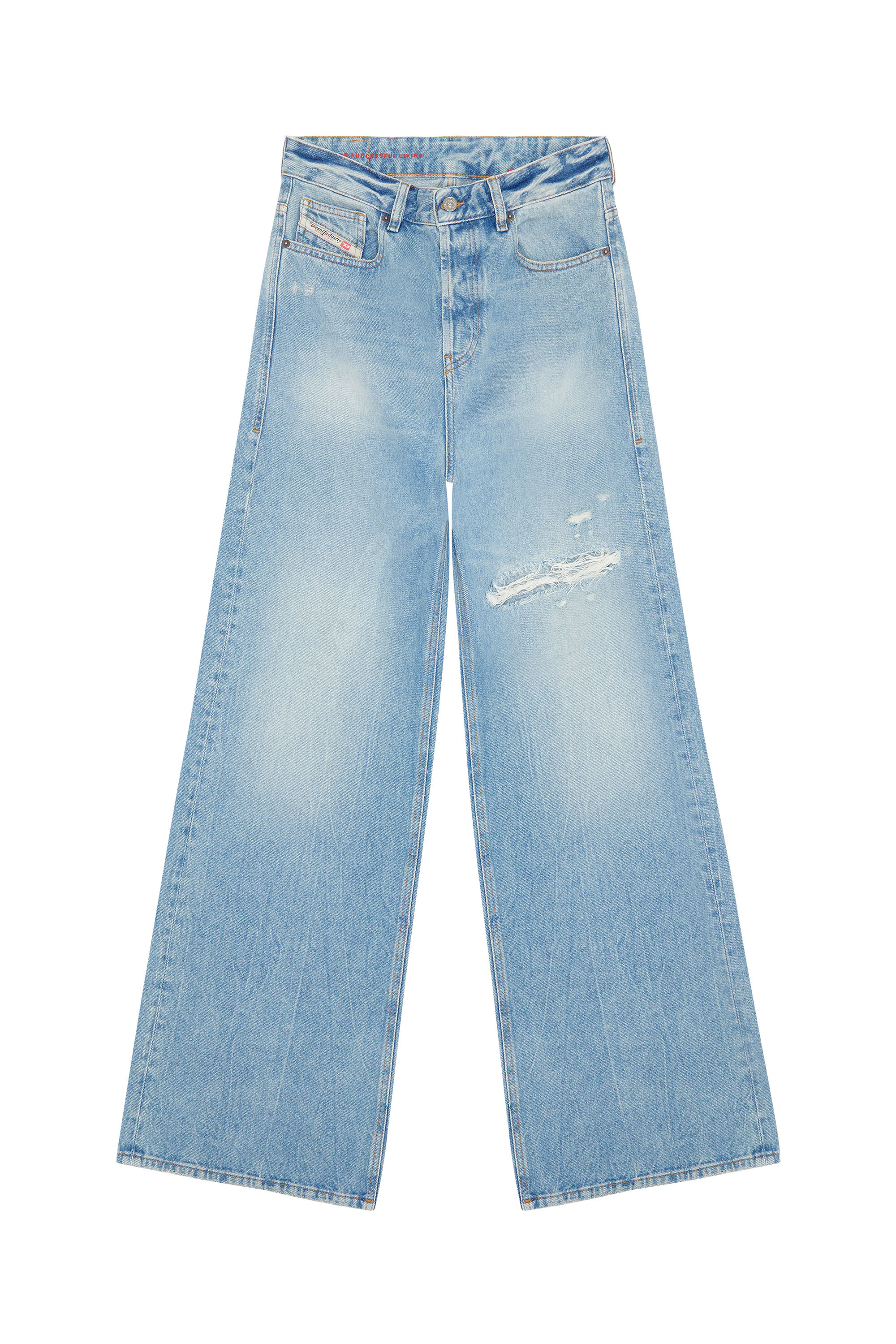 Diesel - Female's Relaxed Jeans 1996 D-Sire 09E25, ライトブルー - 2