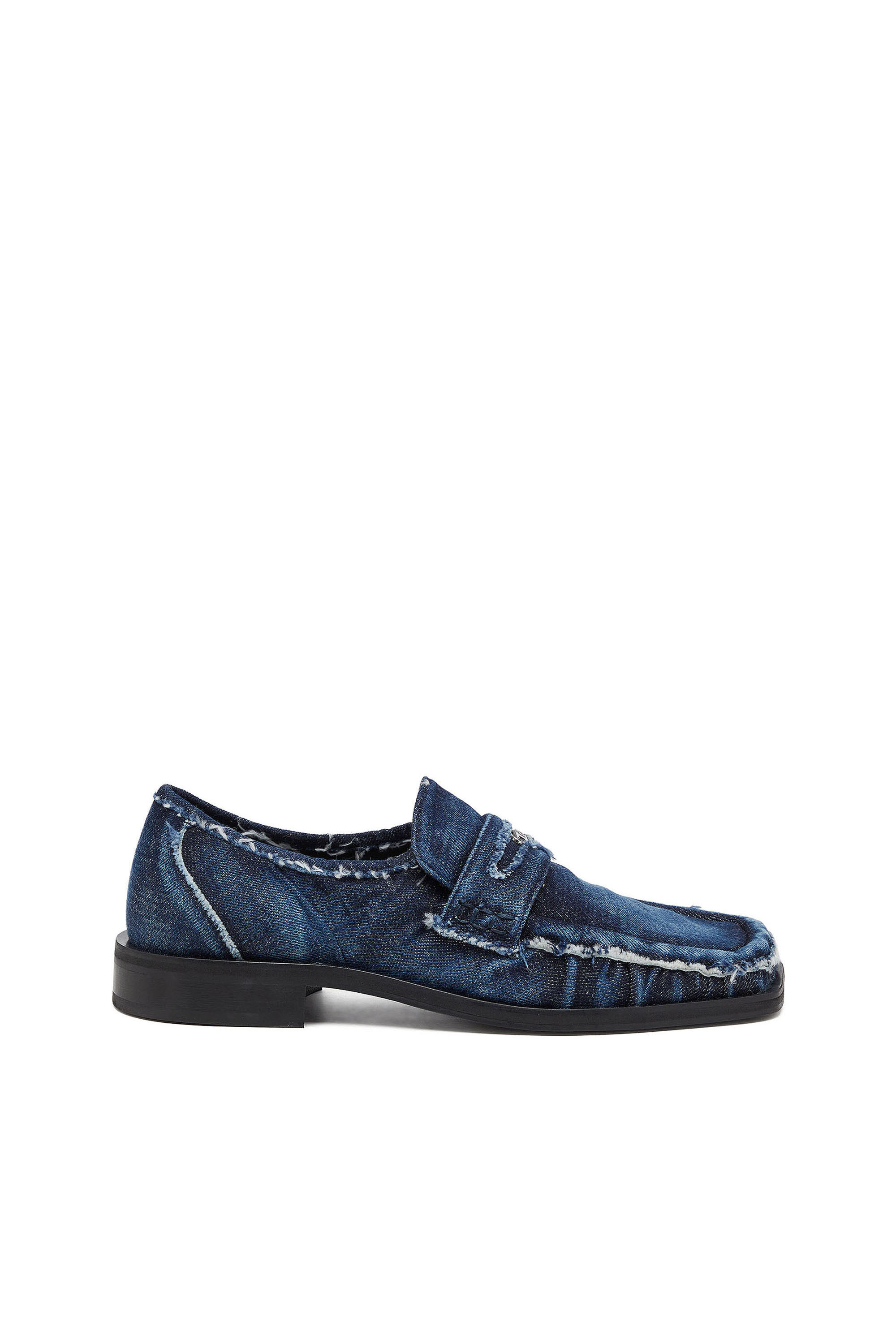Diesel - D-AMBER LOAFER, Male's ローファー in ブルー - 1