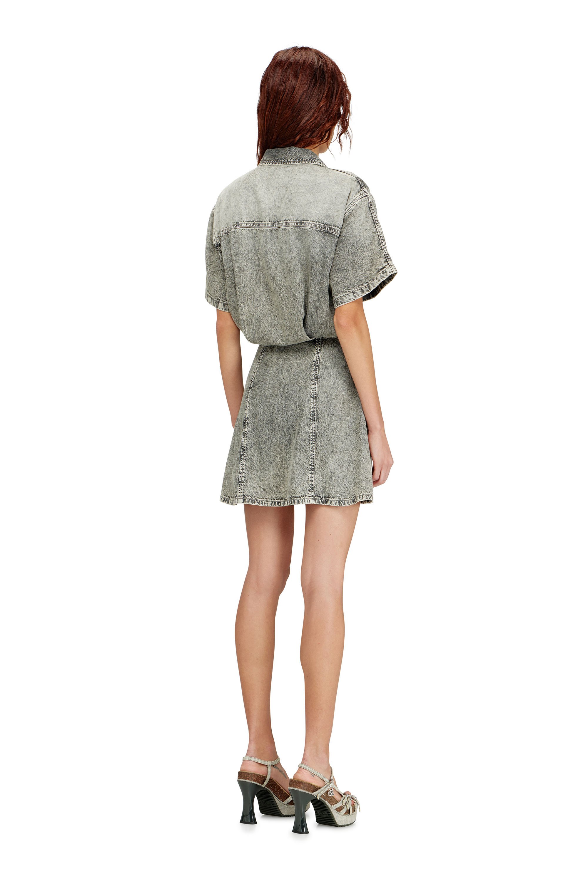 Diesel - DE-STALY-S, Female's デニムドレス in null - 4