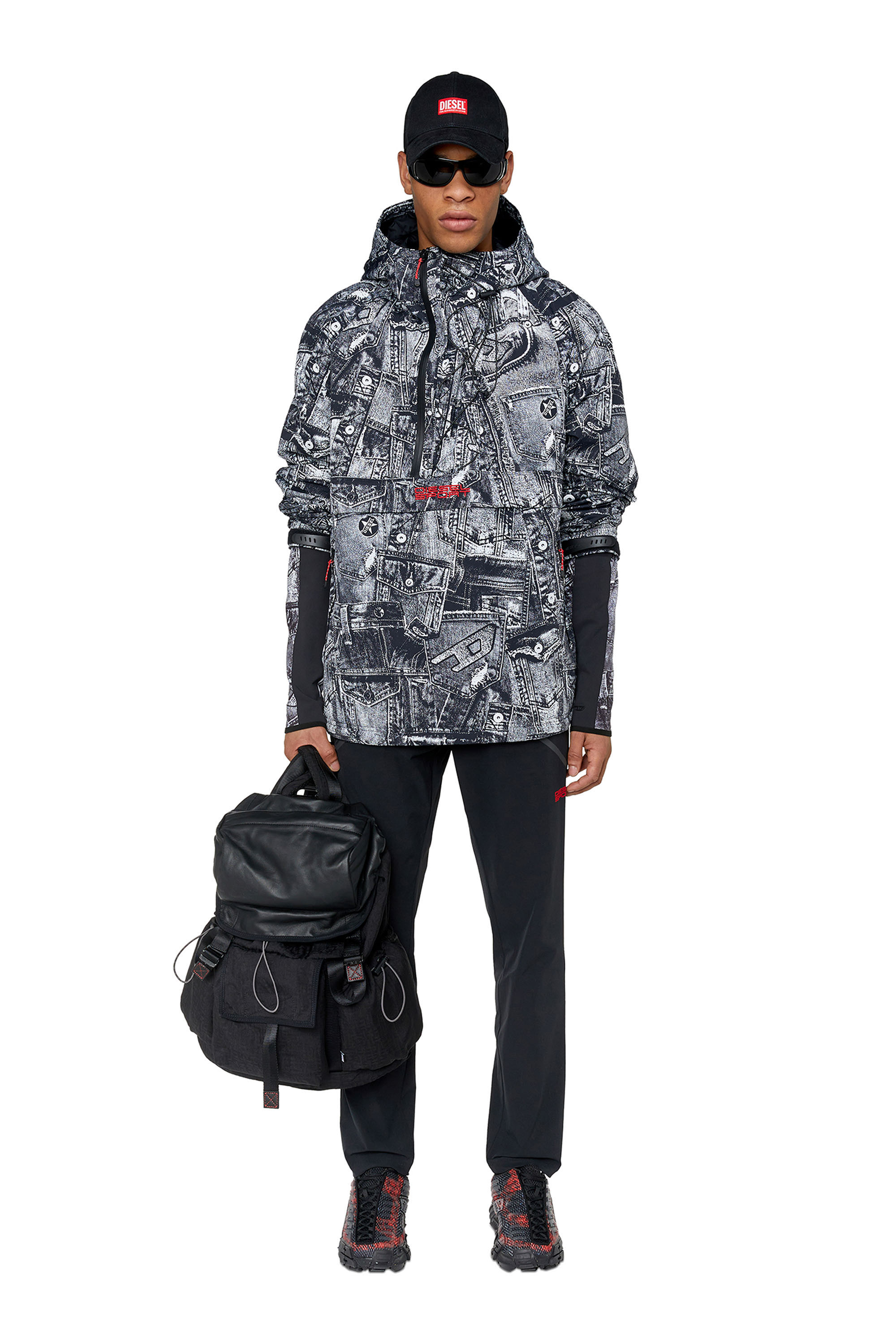 Diesel - UTLT BACKPACK X, ブラック - Image 6