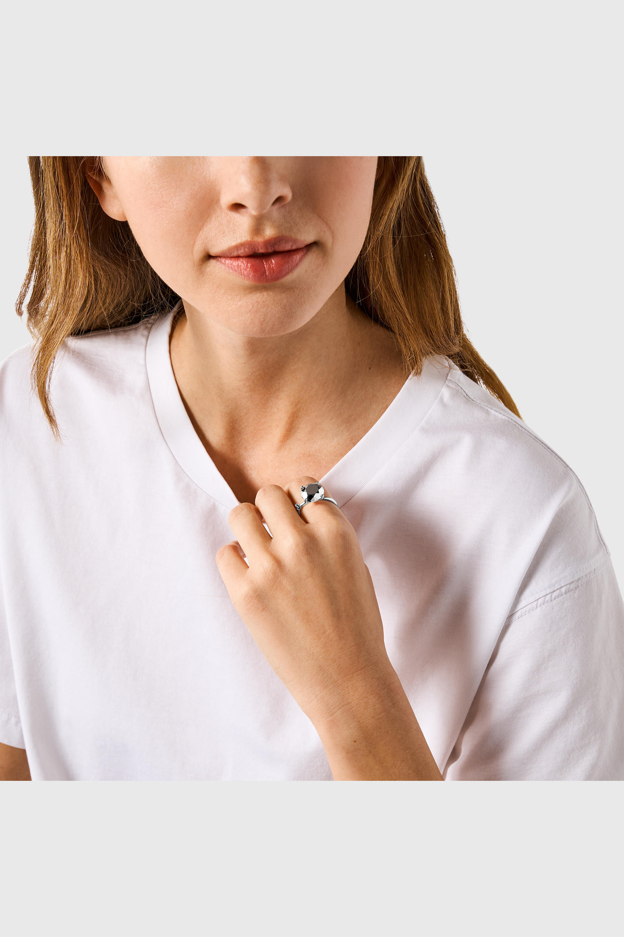 Diesel - DL1353040 STERLING SILVER JEWEL, Unisex's リング in シルバー - 3