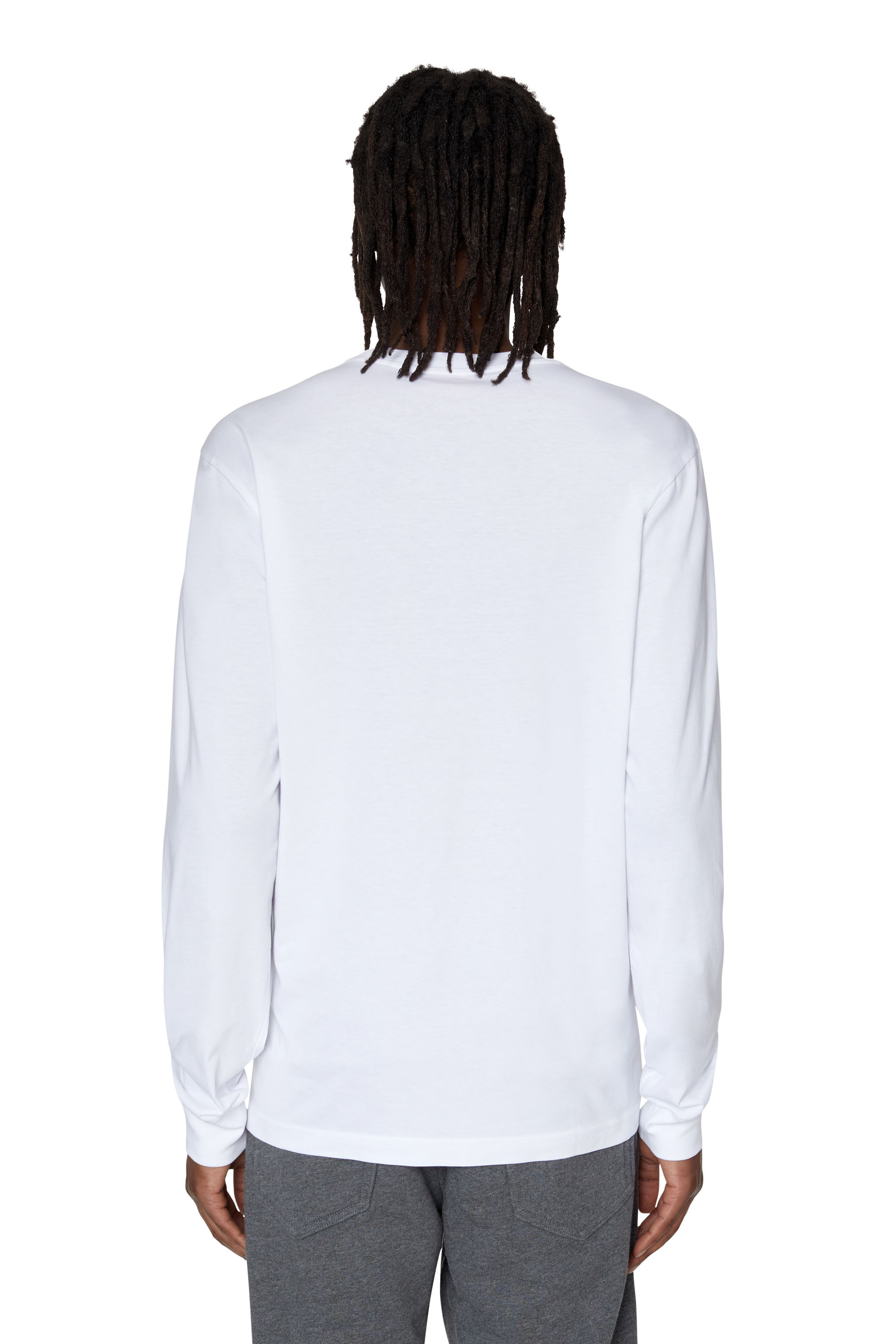Diesel - T-JUST-LS-D, ホワイト - Image 2