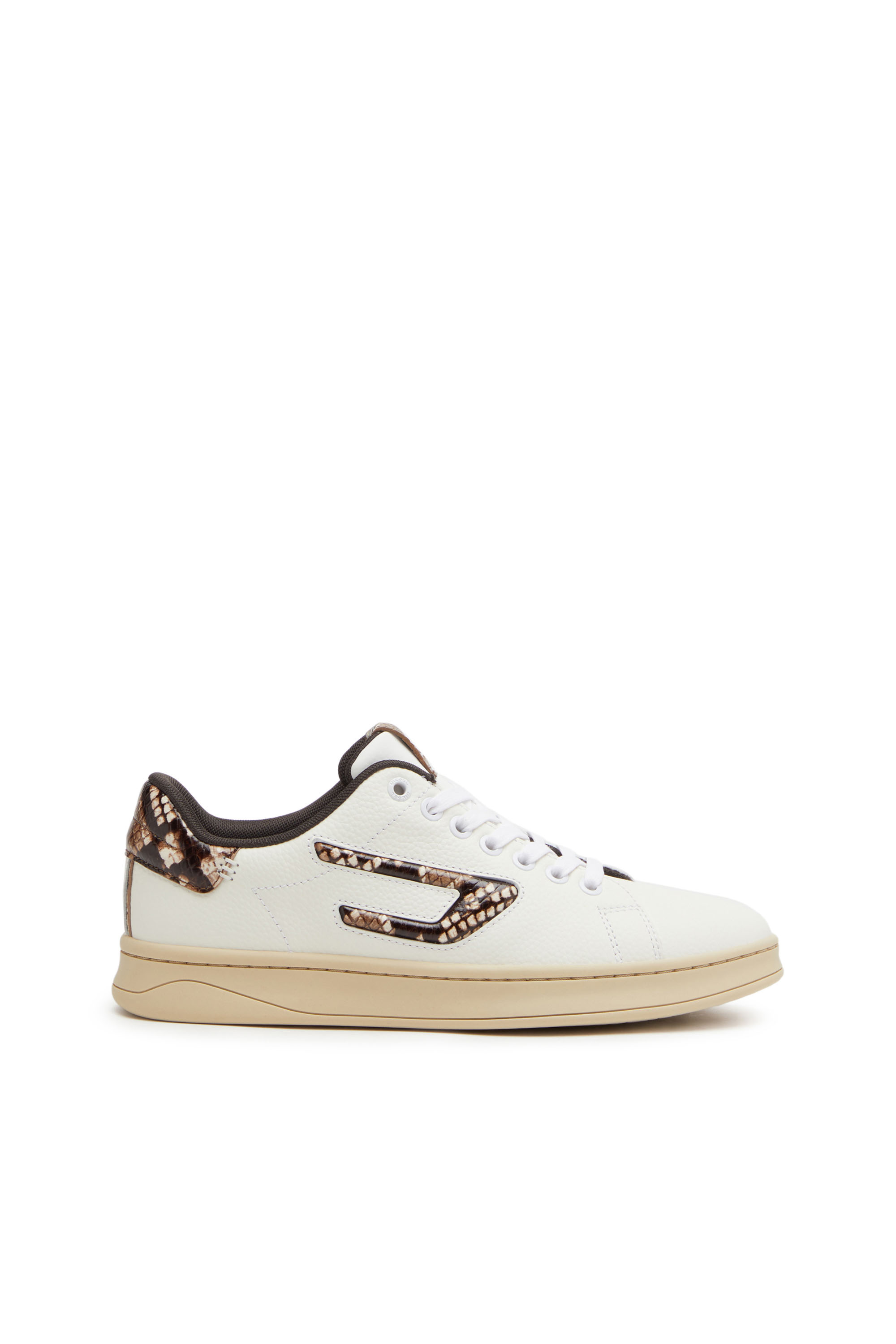 Diesel - S-ATHENE LOW W, ホワイト/ブラウン - Image 1