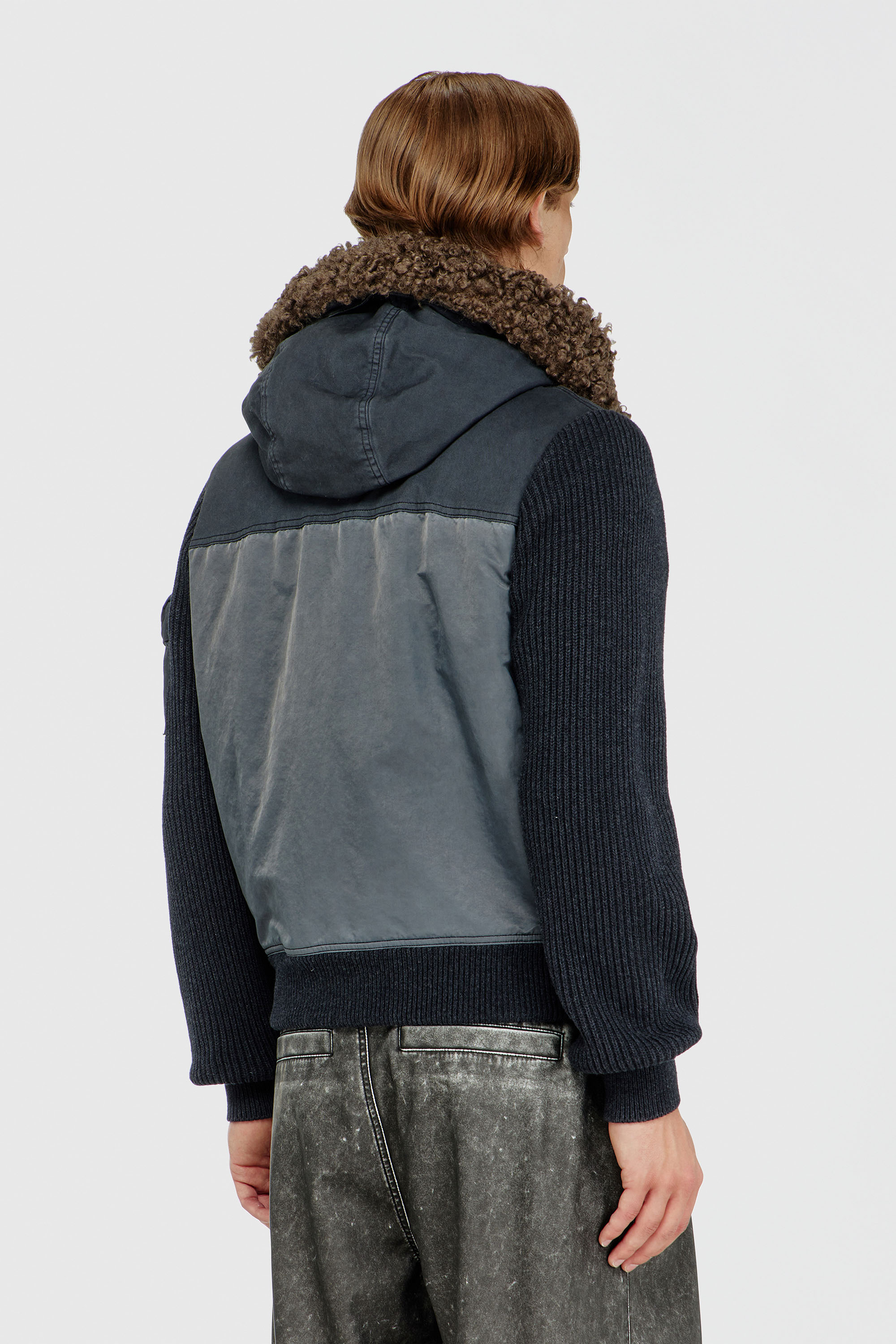 Diesel - W-DELLS, Male's ジャケット in ダークブルー - 5