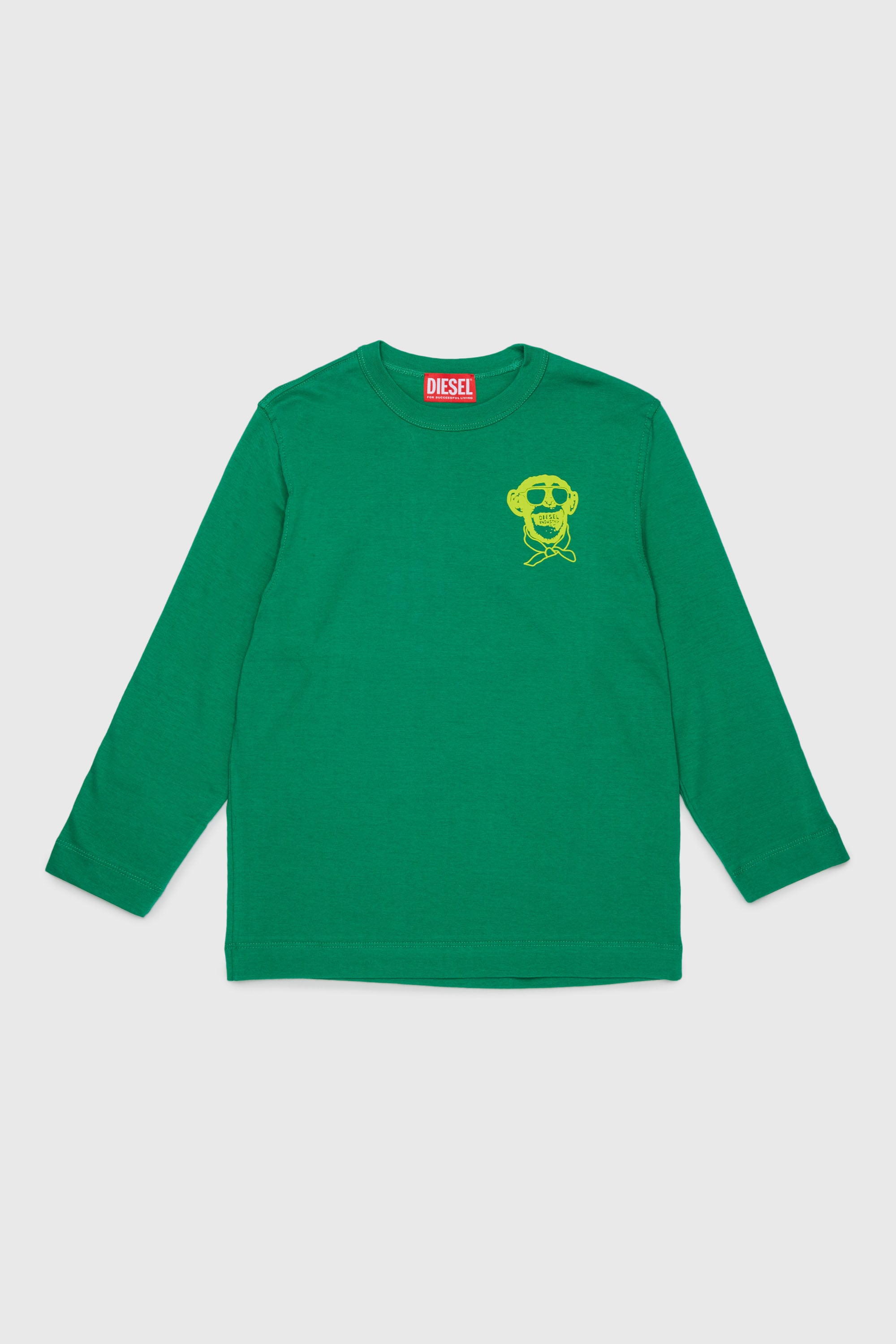 Diesel - TIMU OVER, Male's Tシャツ in グリーン - 1