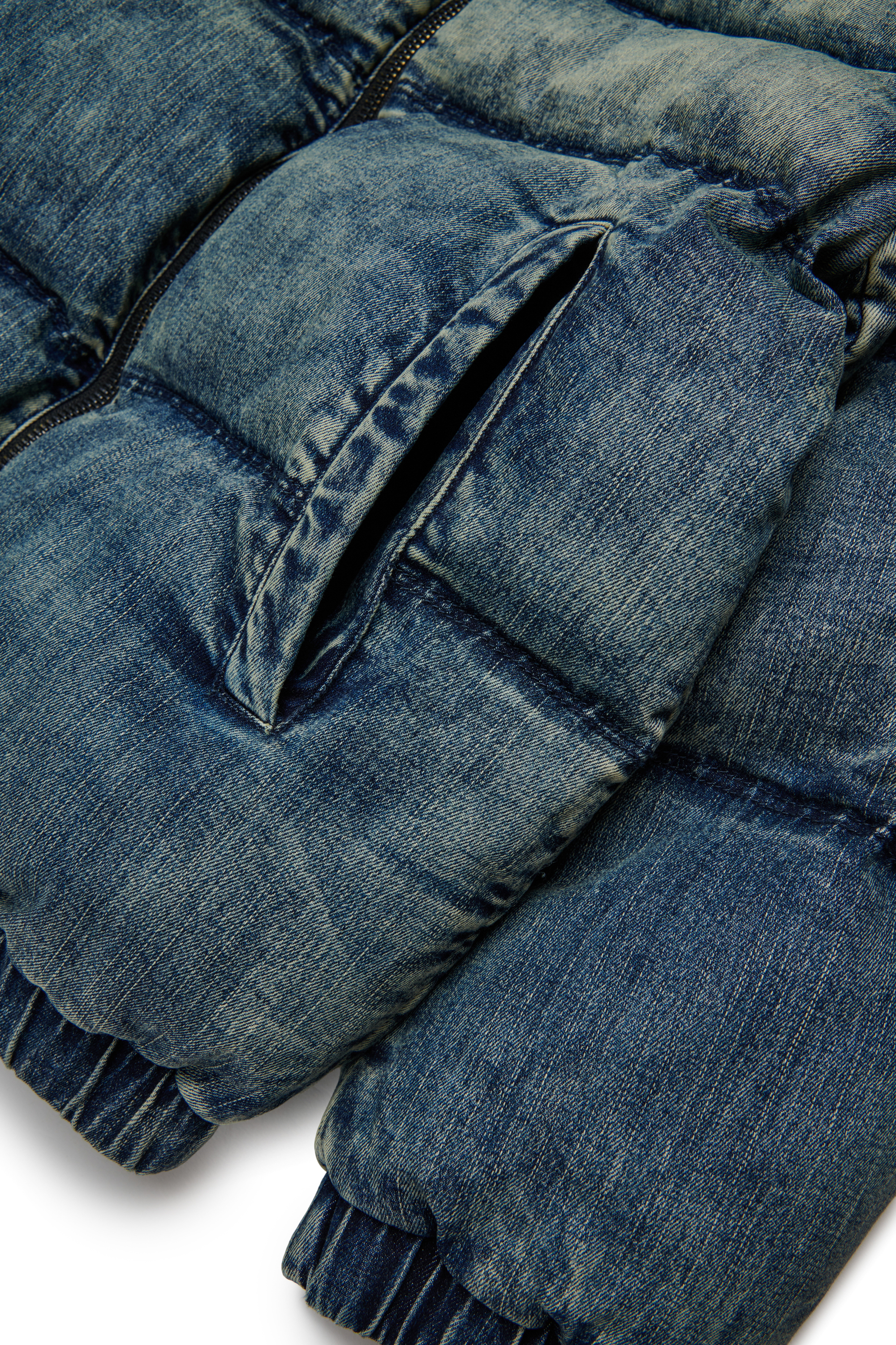 Diesel - JWMONS, Unisex's パファージャケット in ダークブルー - 4