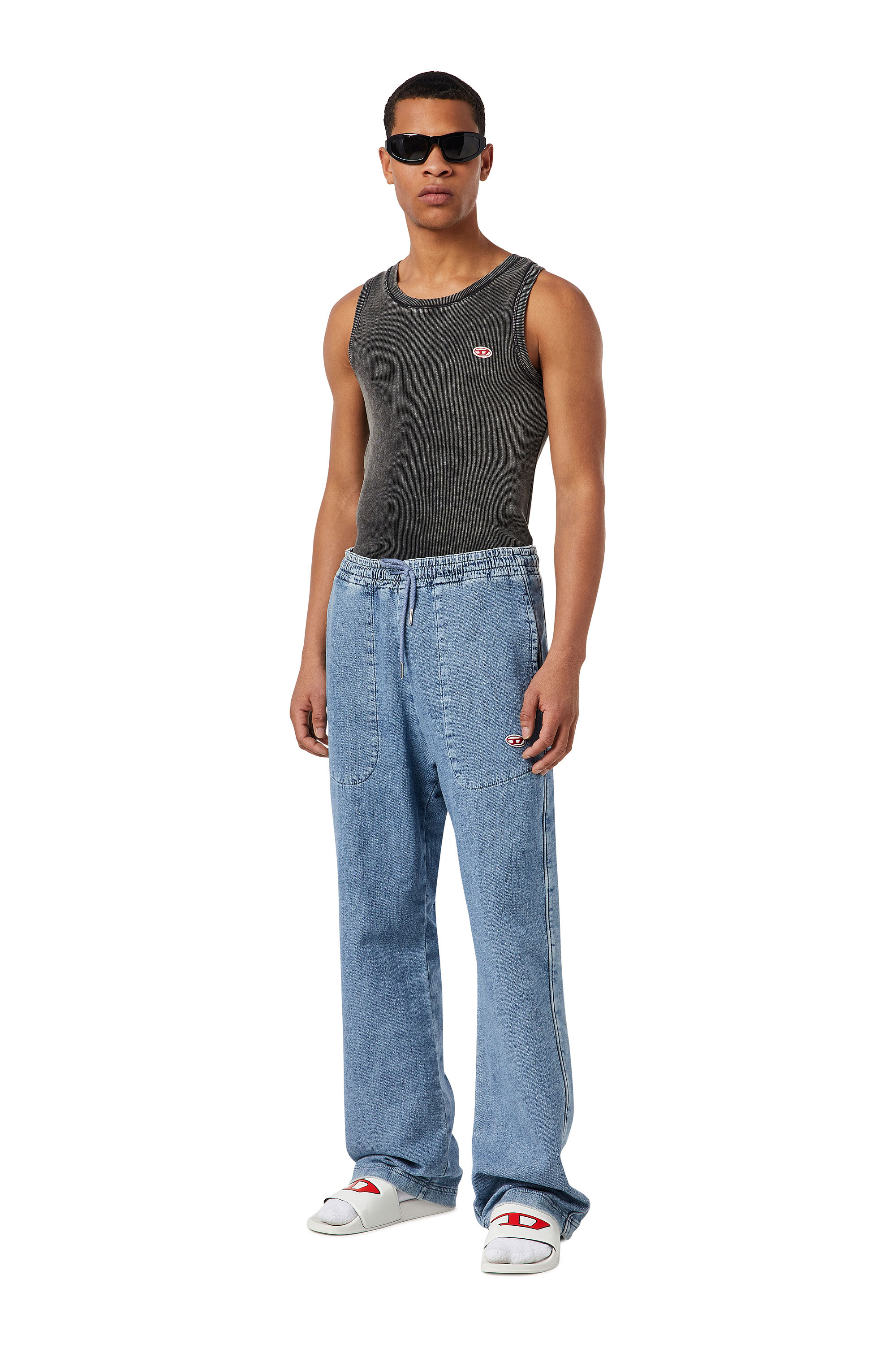 D-Martians Track Denim Joggjeans® 09D01 A0392409D01 ストレート(MEN ...