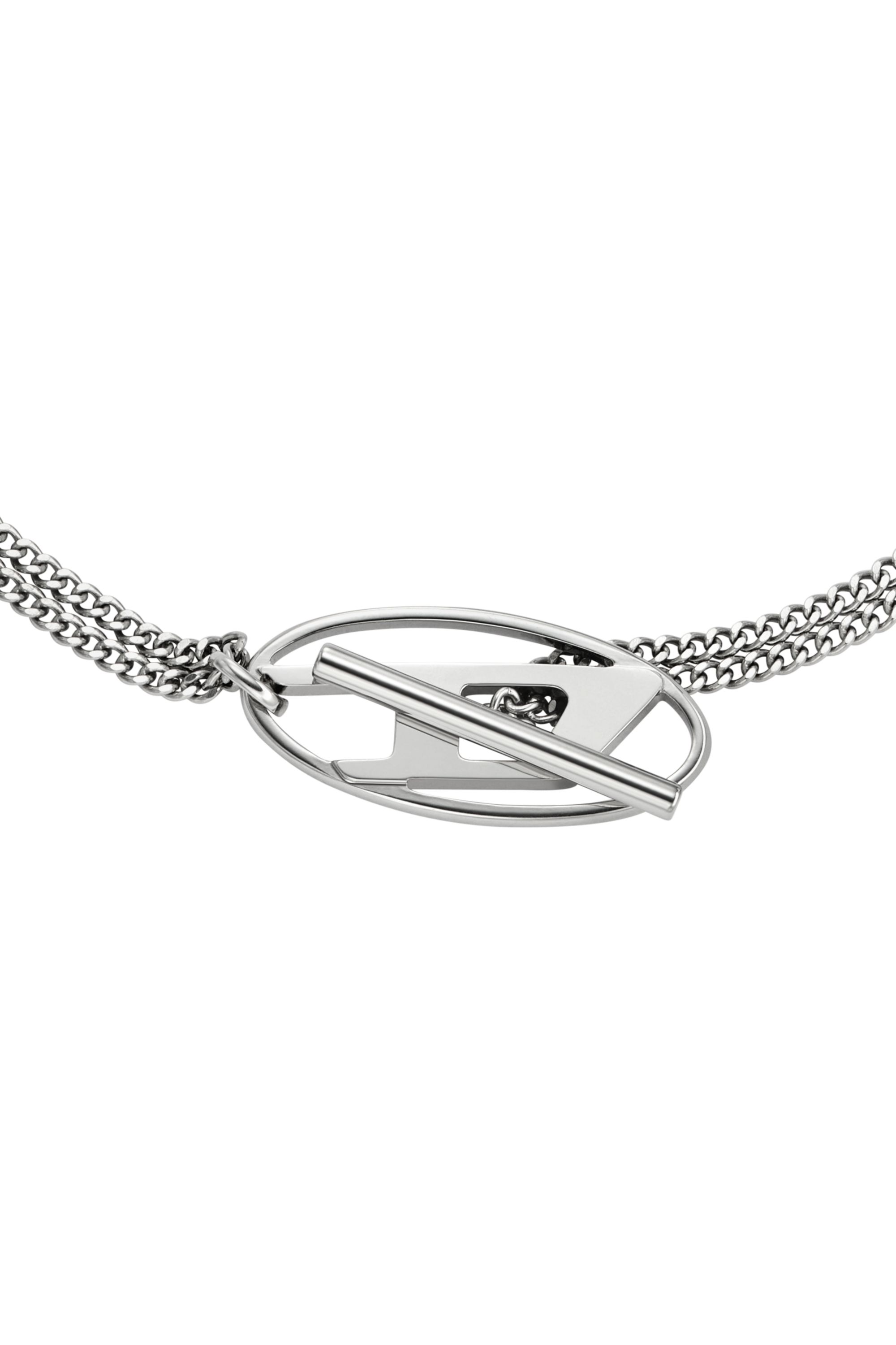 Diesel - DX1534040, Unisex's Stainless Steel Chain Necklace in シルバー - 2