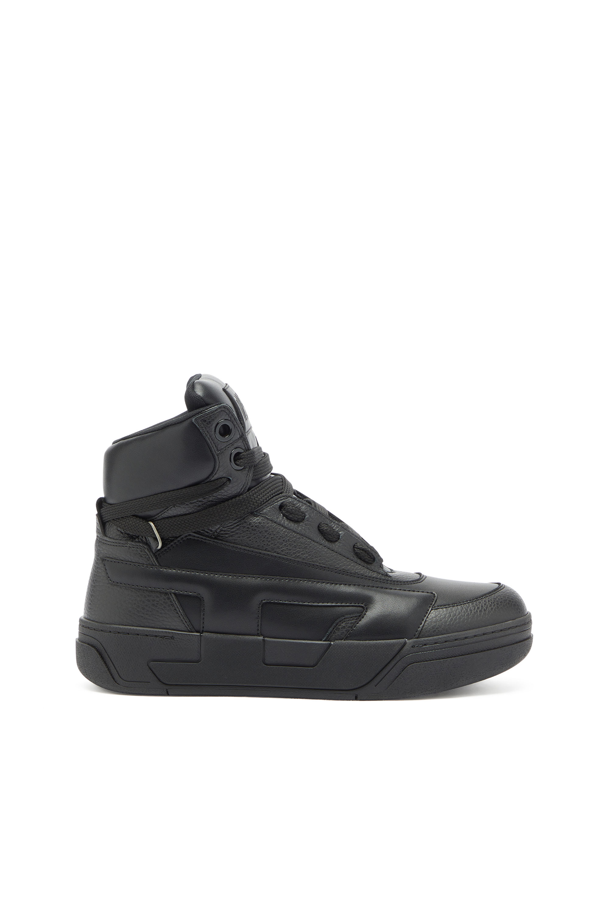Diesel - S-D-OLLIE MID, Male's ミッドカットスニーカー in ブラック - 1