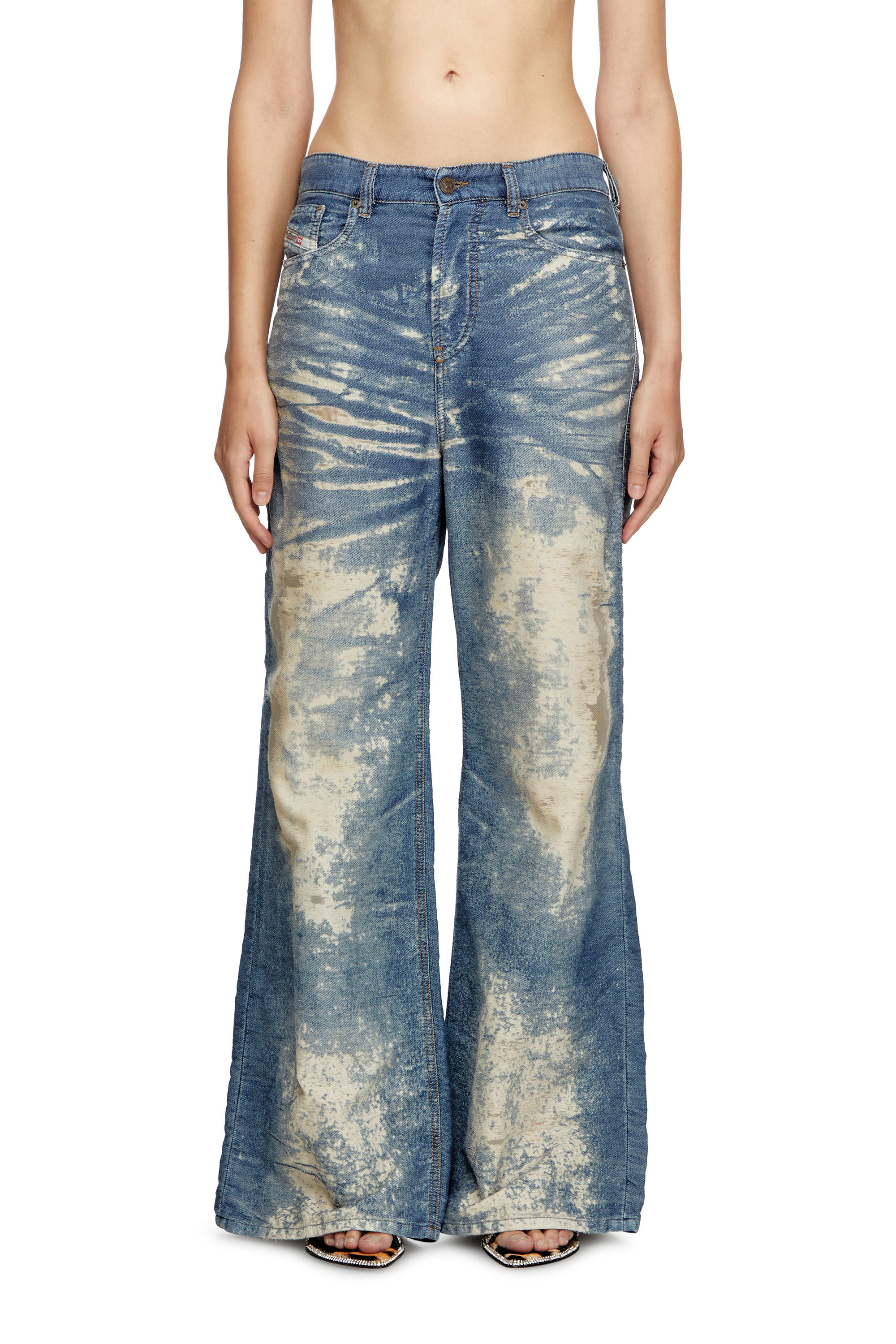 Relaxed Jeans 1996 D-Sire 068RE, ミディアムブルー Diesel - Female's Relaxed Jeans 1996 D-Sire 068RE, ミディアムブルー - 3