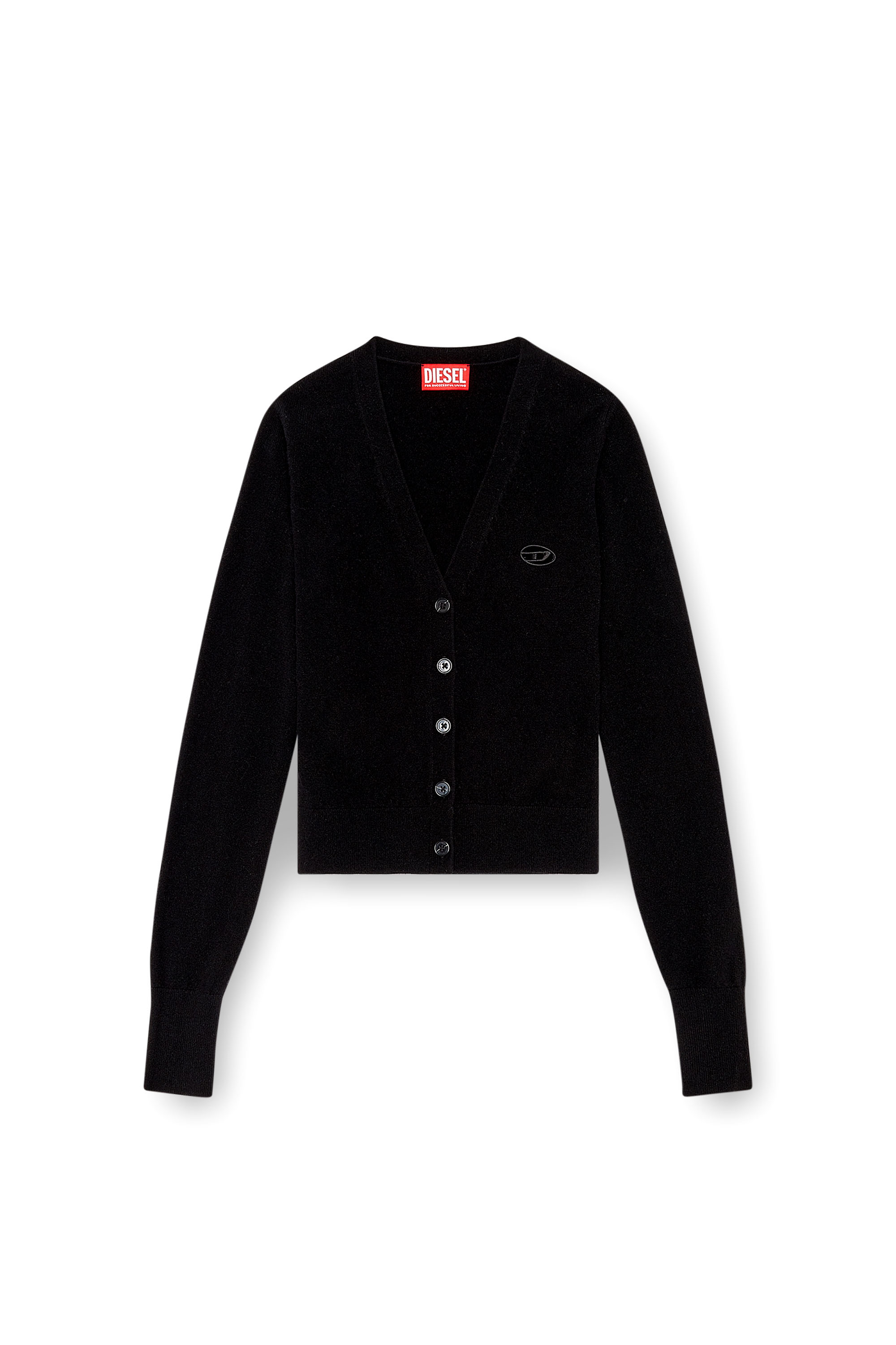 Diesel - M-ARTE, Female's ニット カーディガン in ブラック - 3
