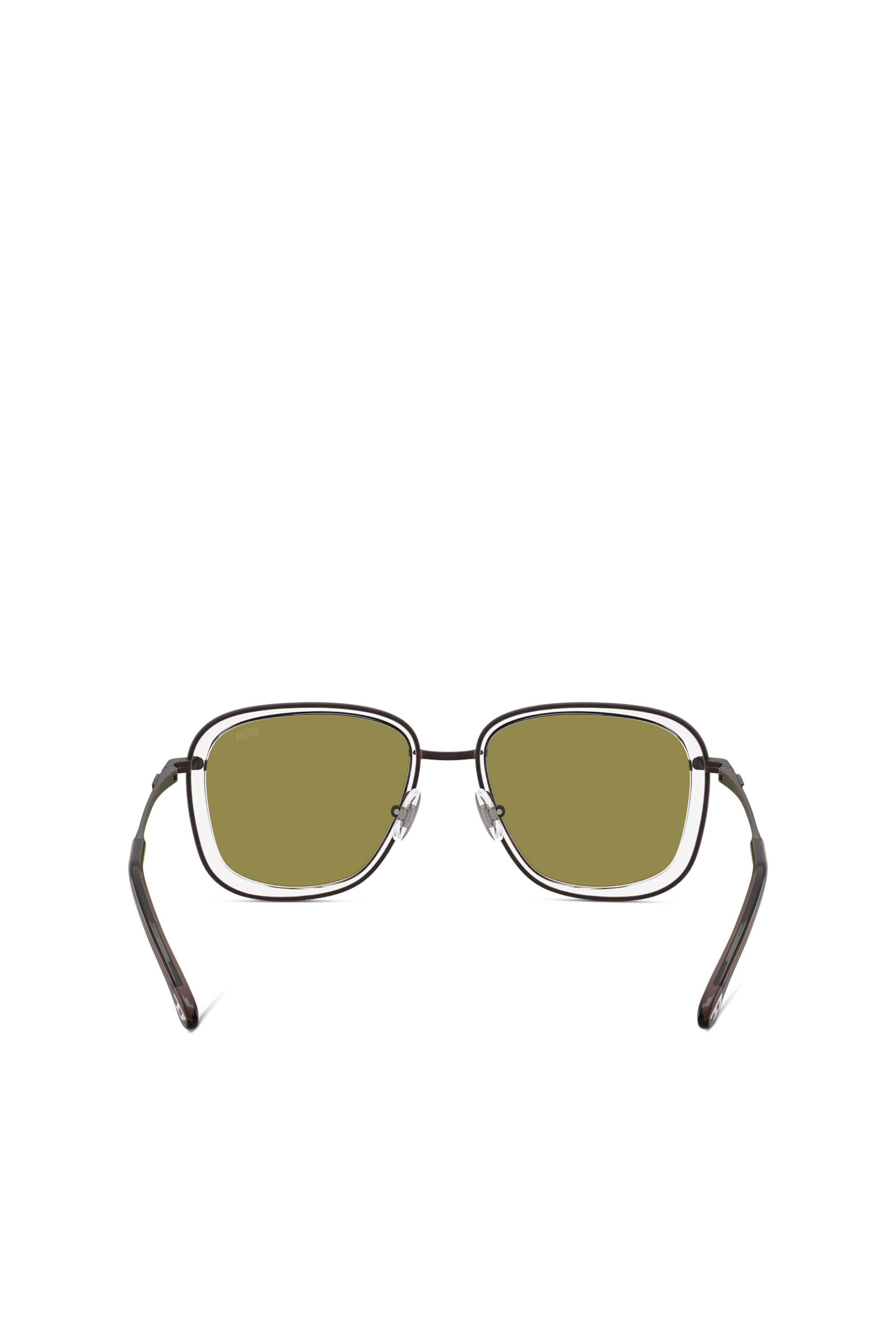 Diesel - 0DL1017, Unisex's Square sunglasses in グリーン - 4