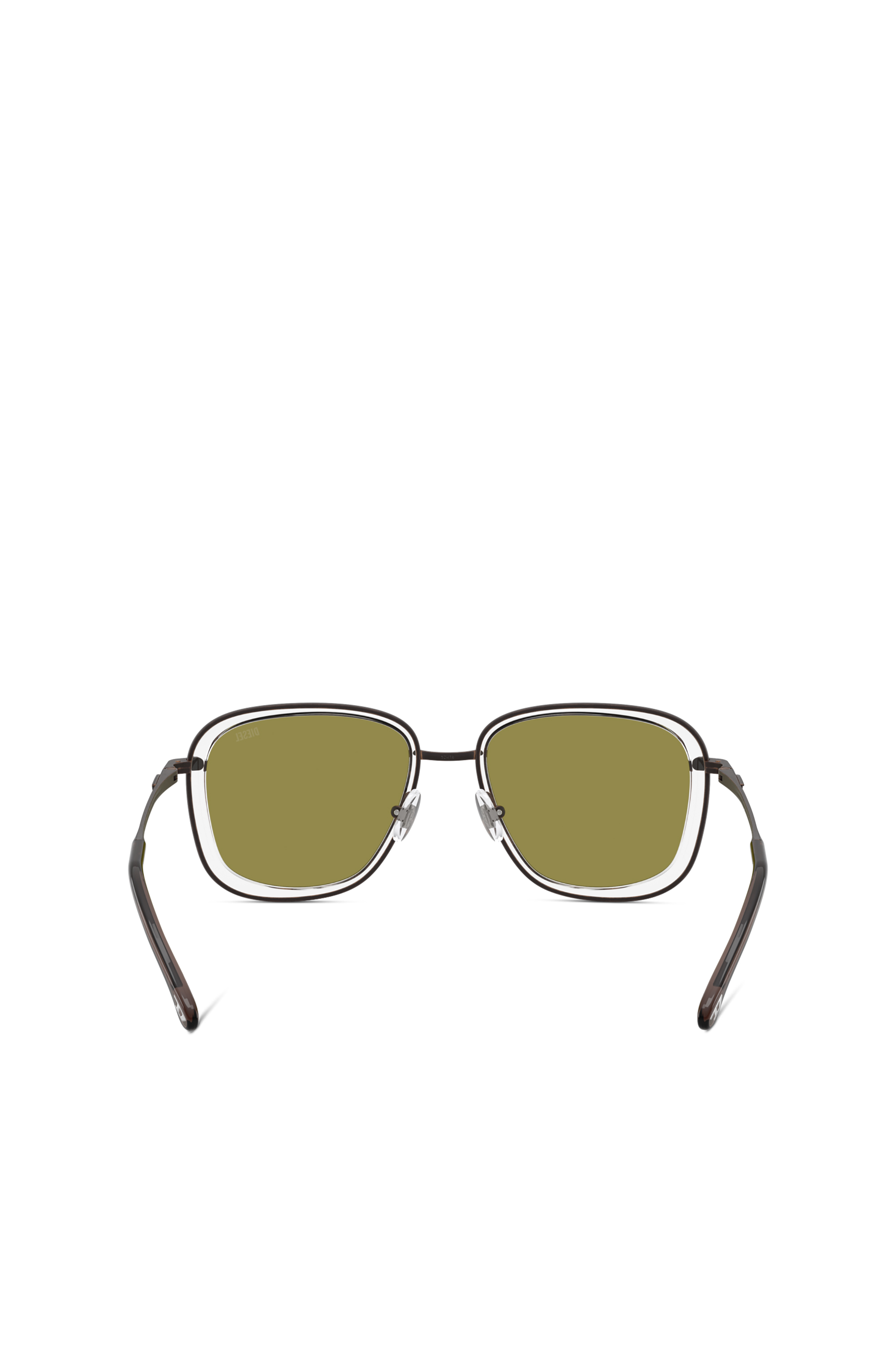 Diesel - 0DL1017, Unisex's Square sunglasses in グリーン - 3