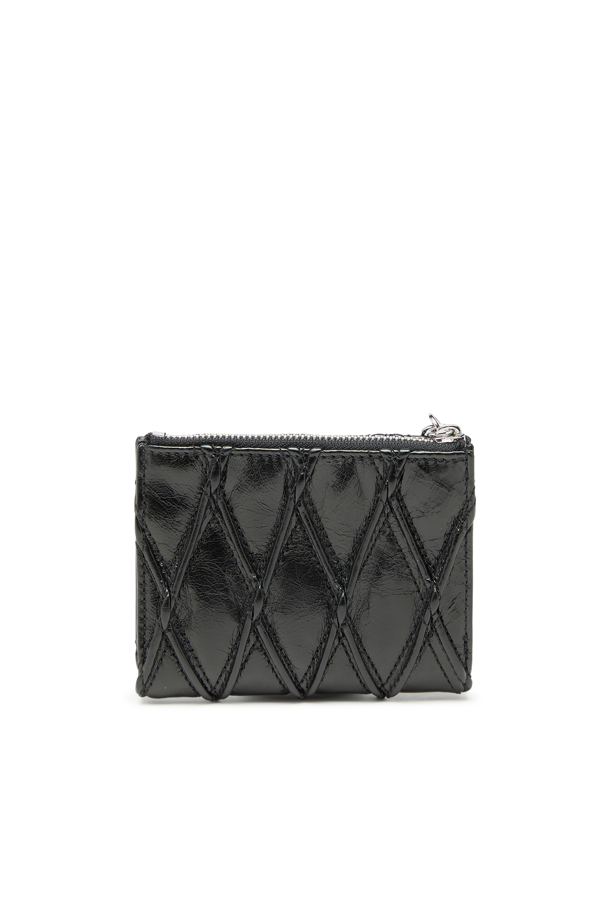 Diesel - D-CHARMS BI FOLD ZIP II, Female's 二つ折りウォレット in ブラック - 2