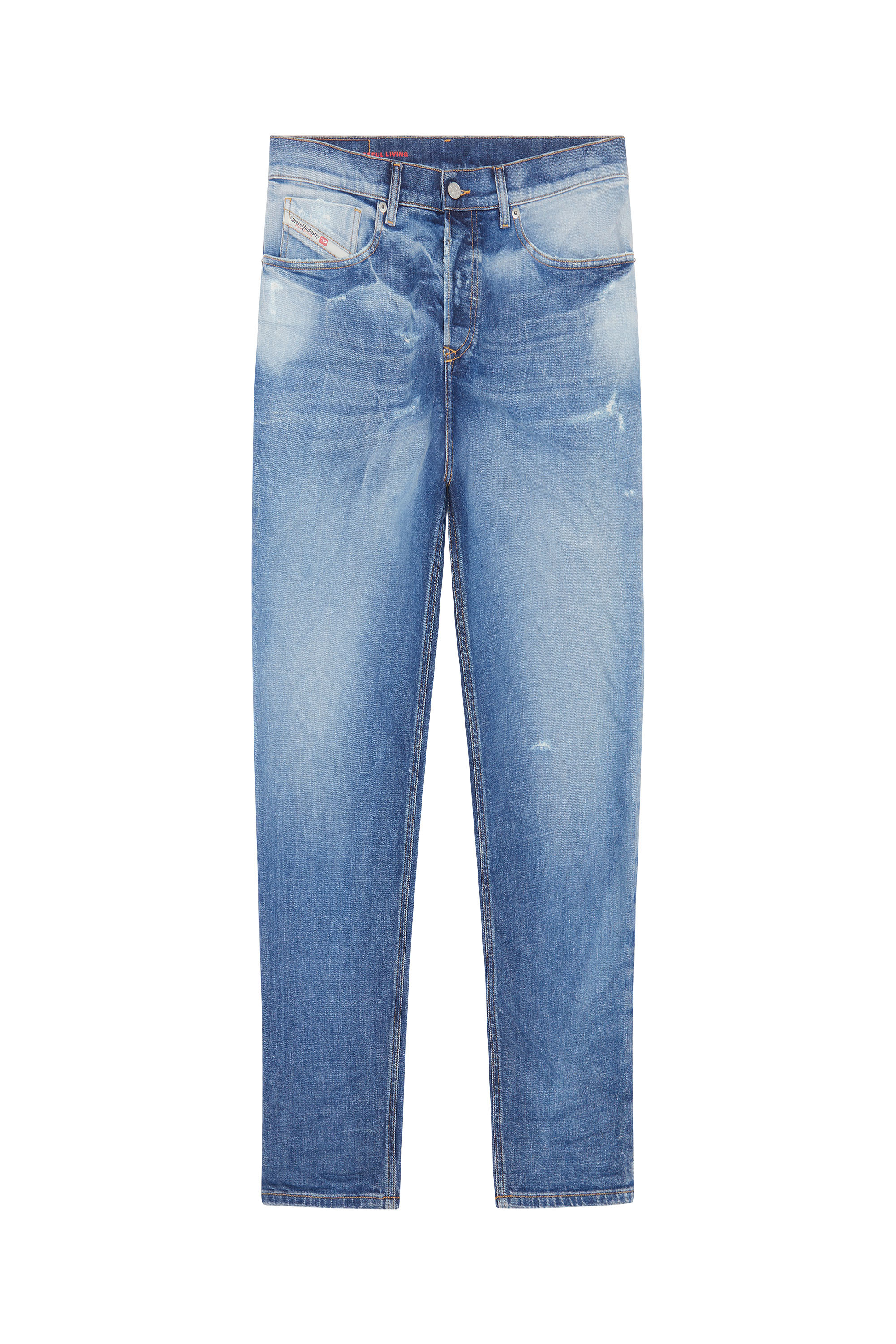 Diesel - 2005 D-FINING 09E16 Tapered Jeans, ミディアムブルー - Image 6