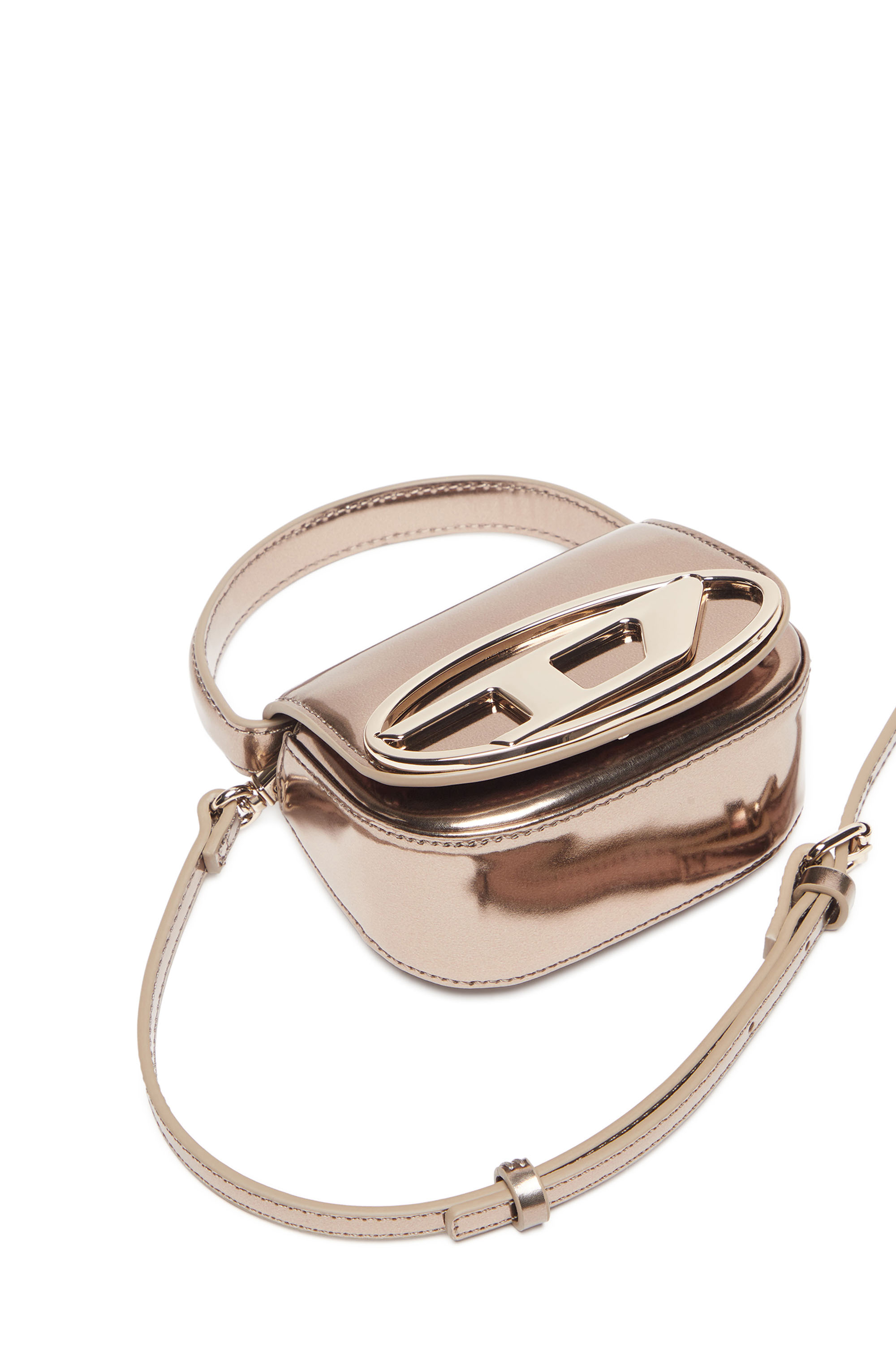 Diesel - 1DR-XS-S, Female's カウレザーショルダーバッグXS in ブロンズ - 5