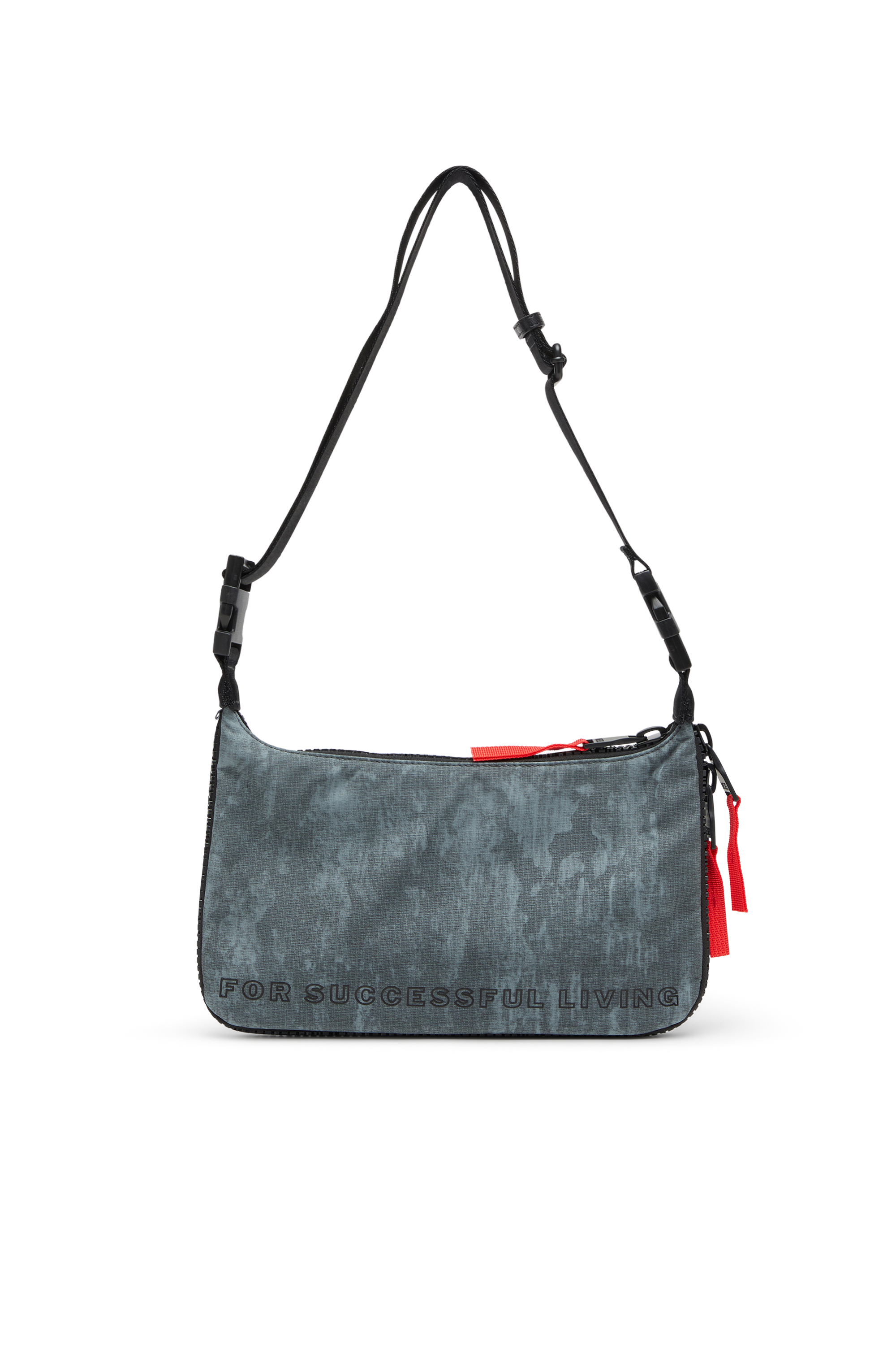 Diesel - ZIP-D CROSSBODY BAG X, Unisex's クロスボディバッグ in グレー - 3