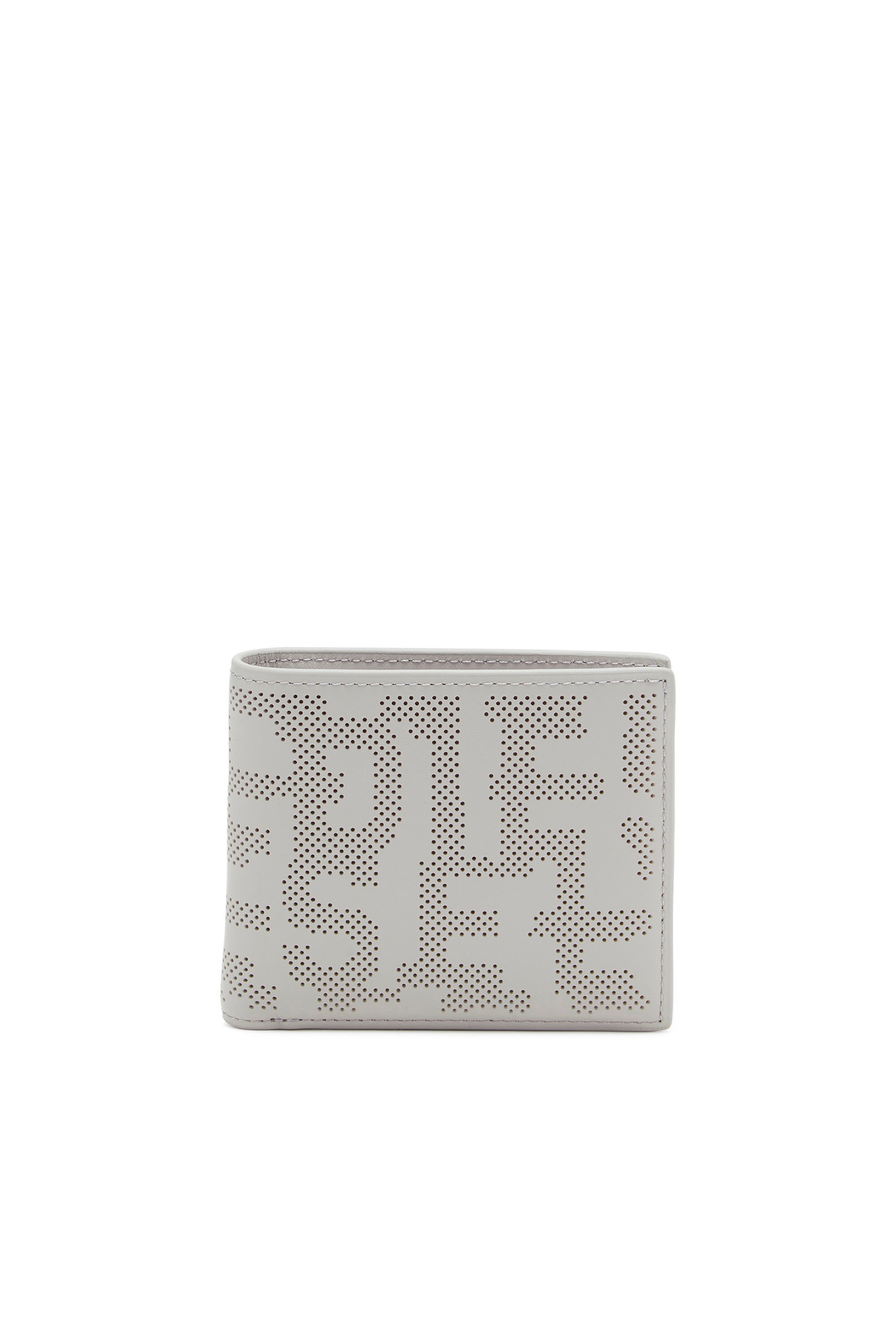 BI-FOLD COIN S 3D Bi-fold wallet in logo-perforated leather 
