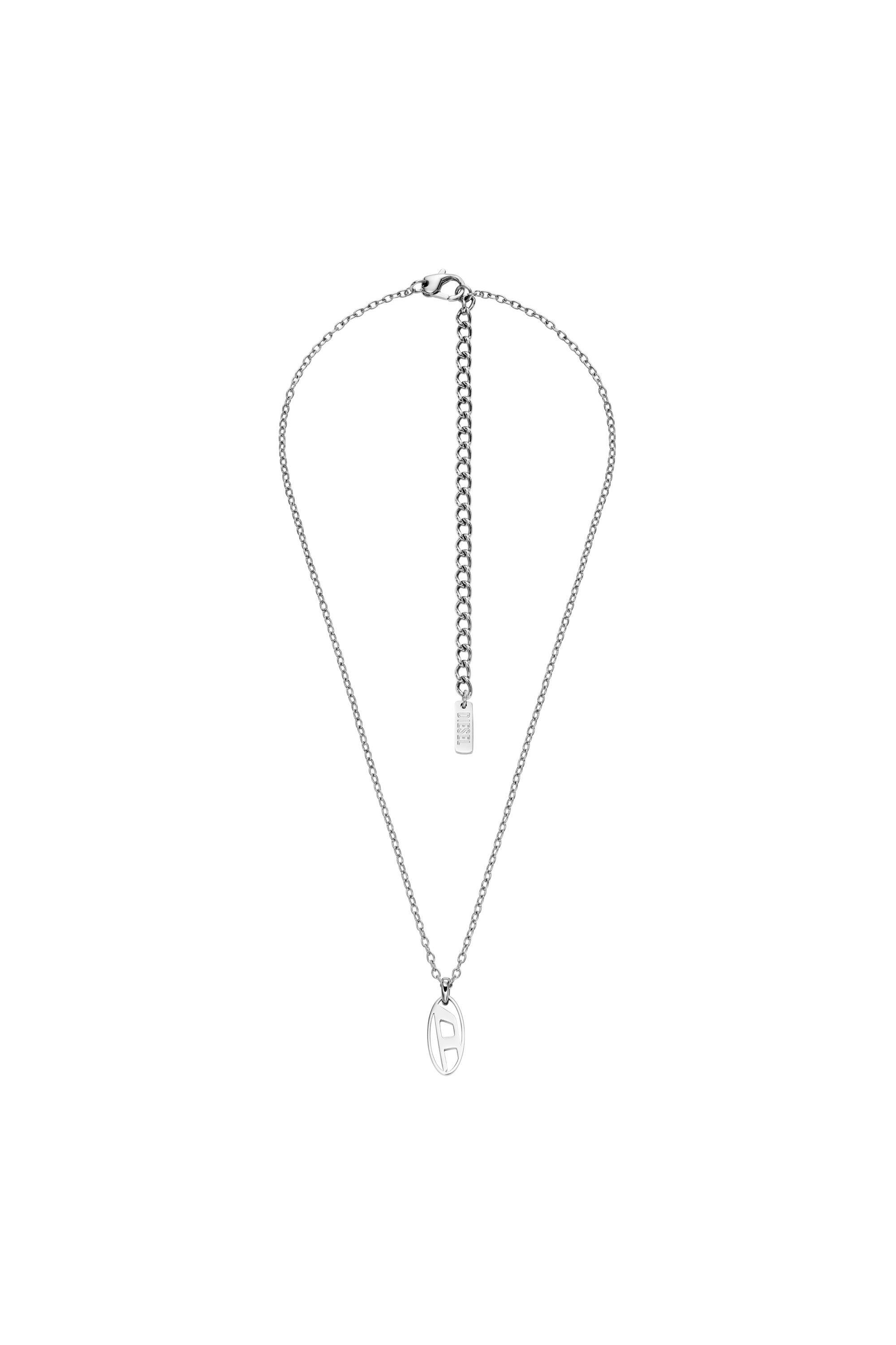 Diesel - DX1661040 JEWELLERY, Unisex's Stainless steel pendant necklace in シルバー - 1
