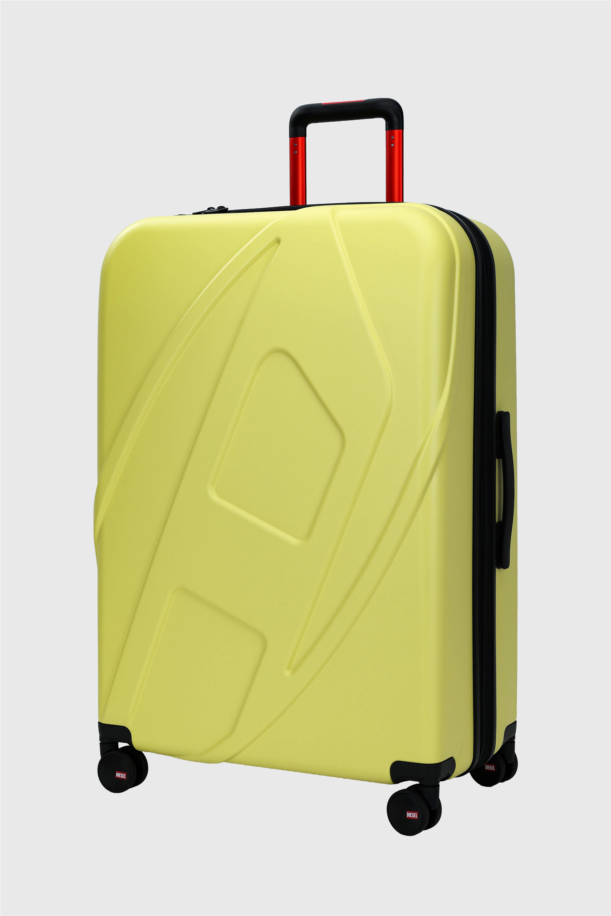 LU0043 HARD LUGGAGE - DSL012, イエロー