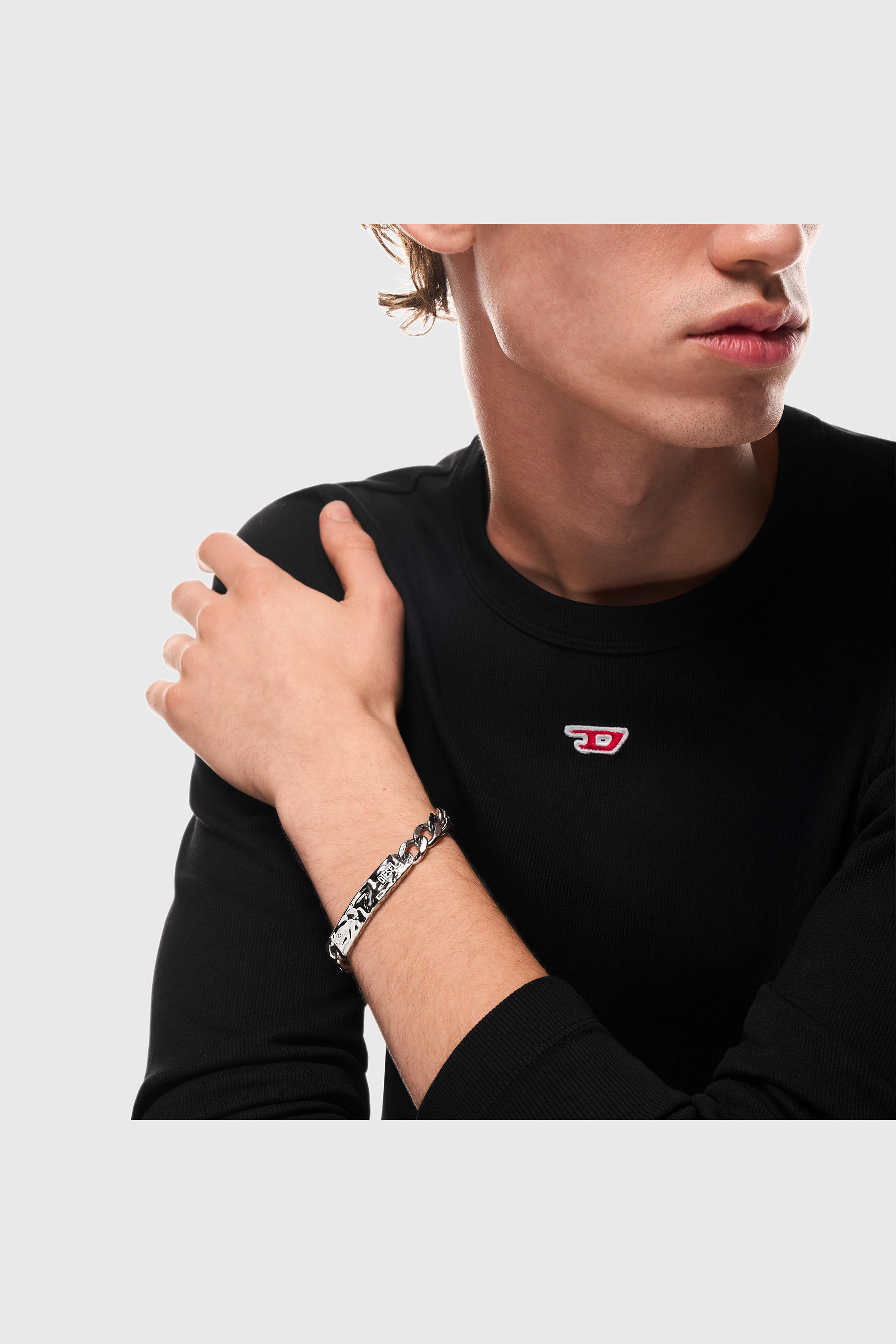 Diesel - DX1732040, Unisex's ブレスレット in シルバー - 4