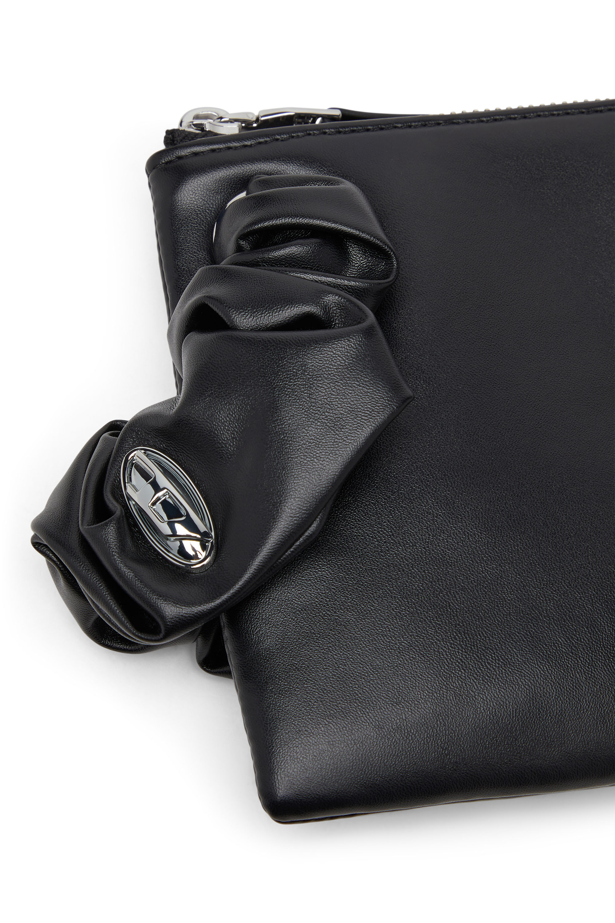 Diesel - GRAB-D POUCH, Female's フラットポーチ in ブラック - 5