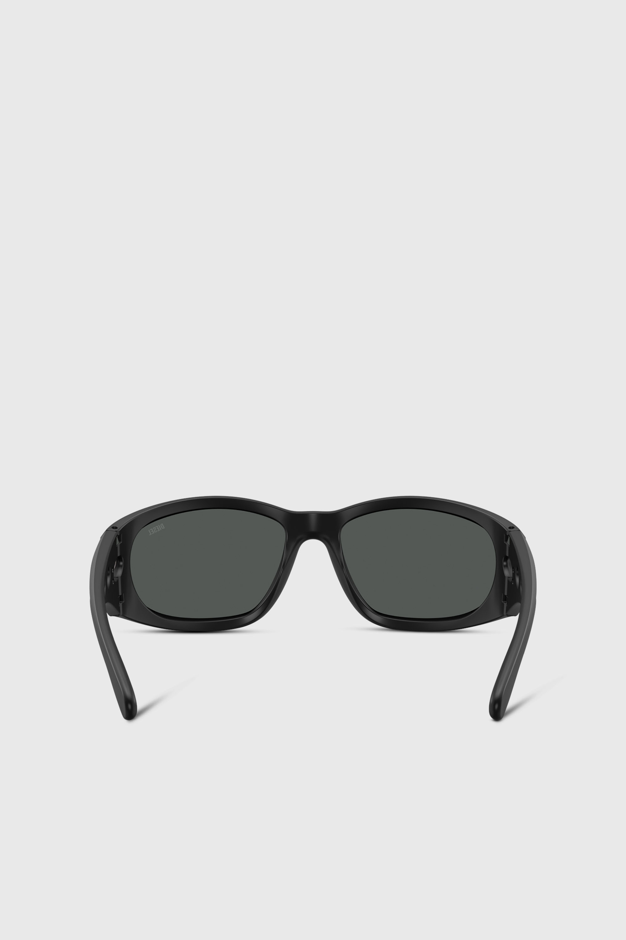 Diesel - 0DL3012U, Unisex's Rectangle sunglasses in ブラック - 3