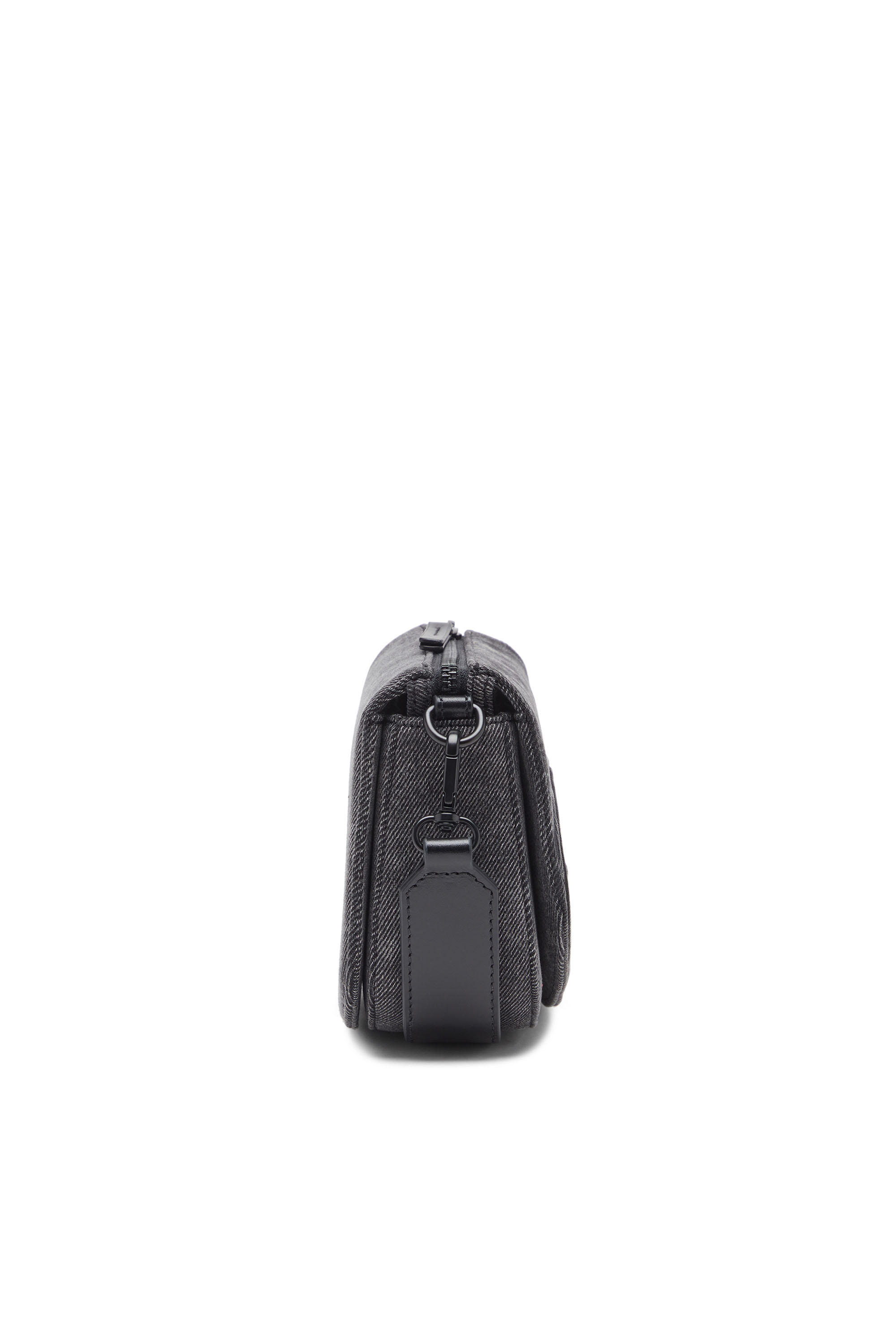 Diesel - 1DR CAMERA BAG, Unisex's 1DR-Camera bag in stonewashed denim in ブラック - 3