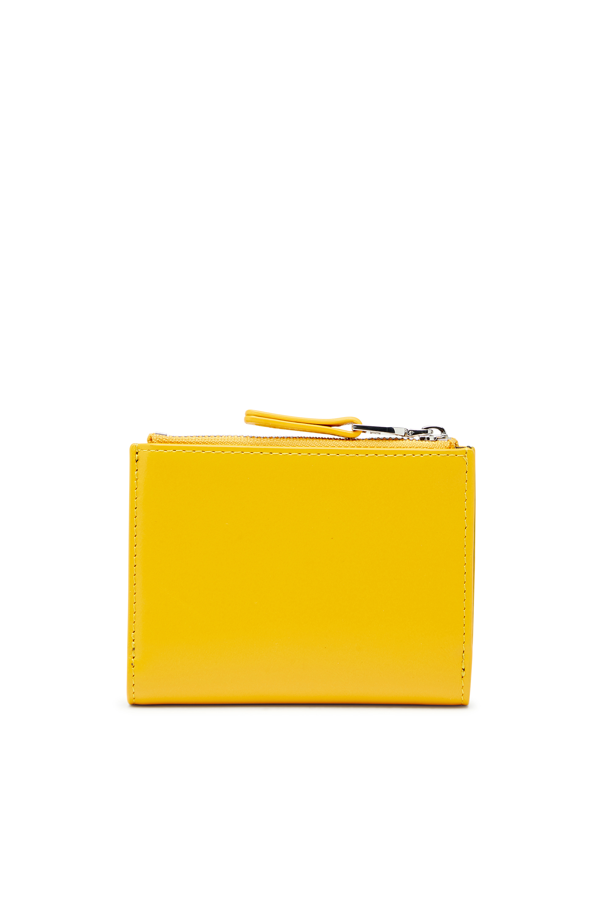 Diesel - 1DR BI-FOLD ZIP II, Female's 二つ折りウォレット in イエロー - 2