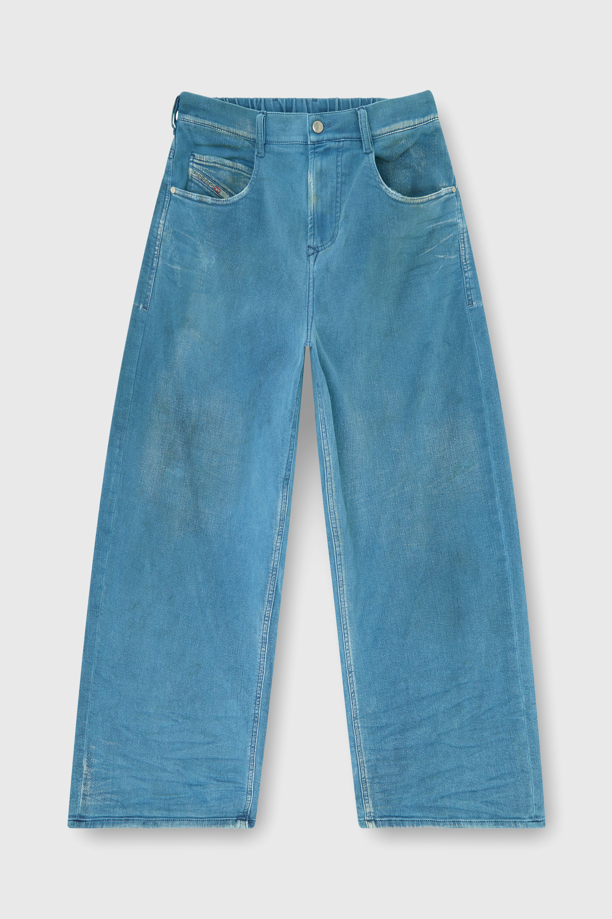 Diesel - Unisex's Relaxed 2097 D-Enim-M Joggjeans&reg; 068WP, ミディアムブルー - 3