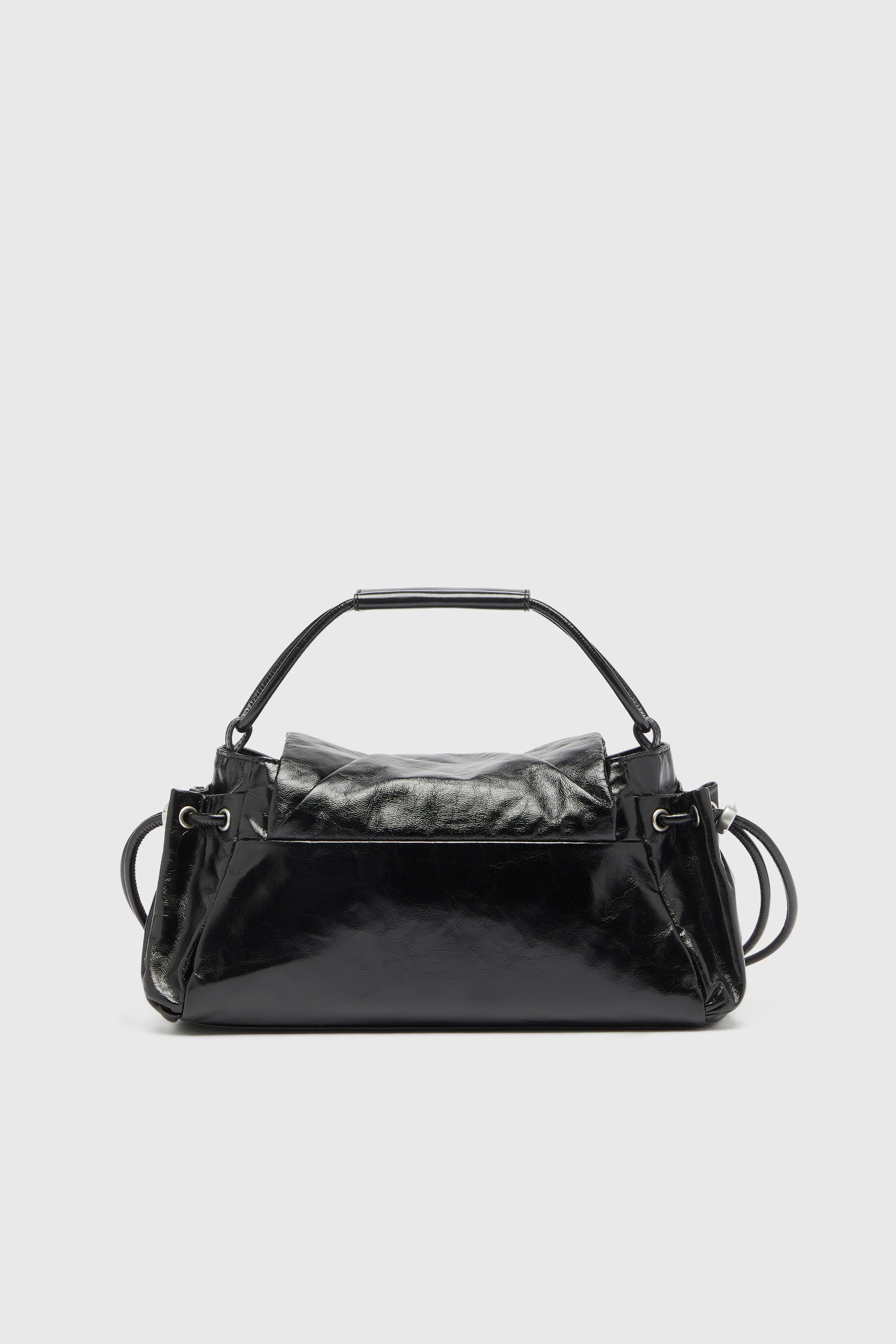 Diesel - SCRUNCH-D TOP HANDLE, Female's トップハンドルバッグ in ブラック - 3