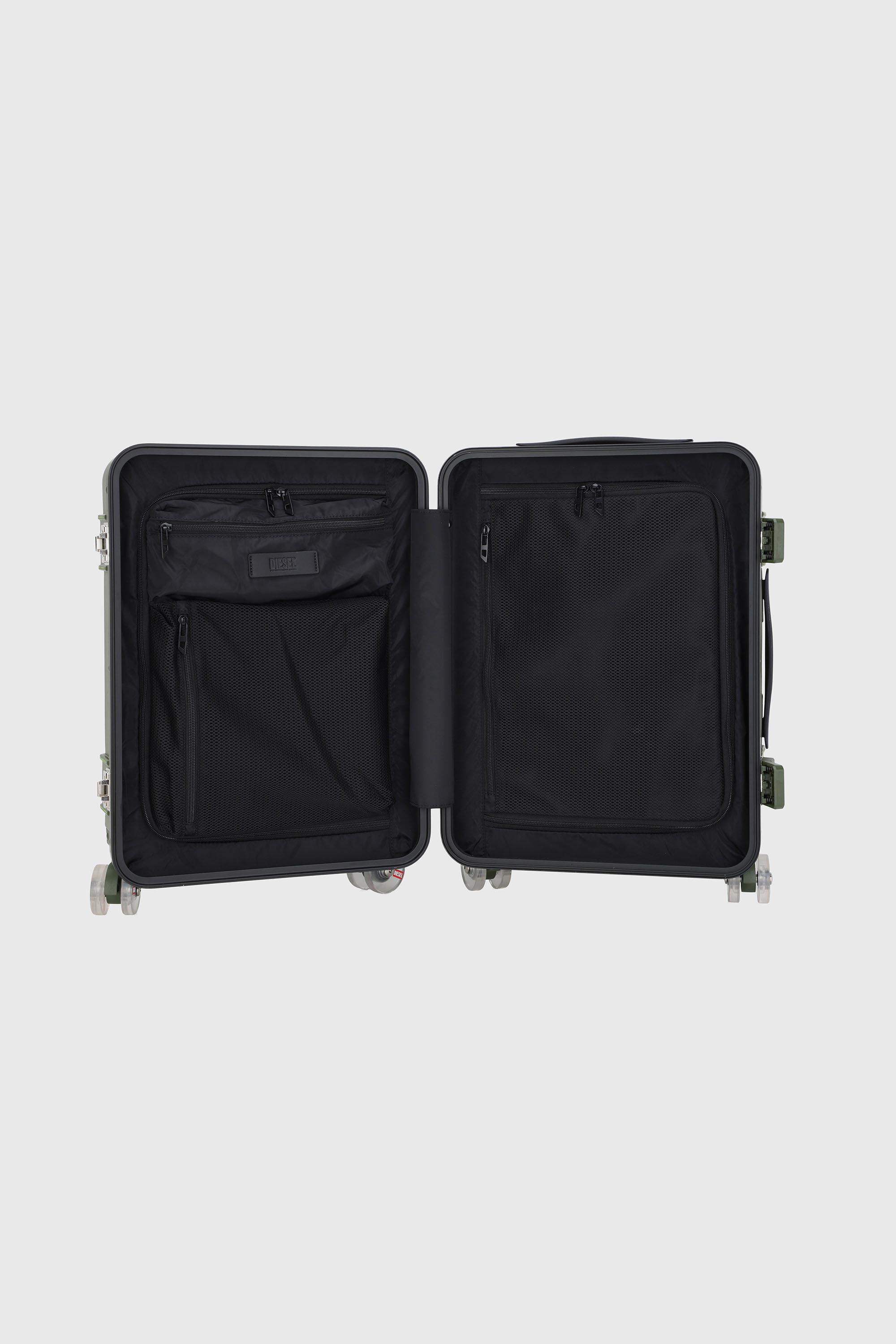 Diesel - DIESEL PC STRONG IMAGE TROLLEY- DSL003, Unisex's Rugged suitcase size S in ミリタリーグリーン - 4